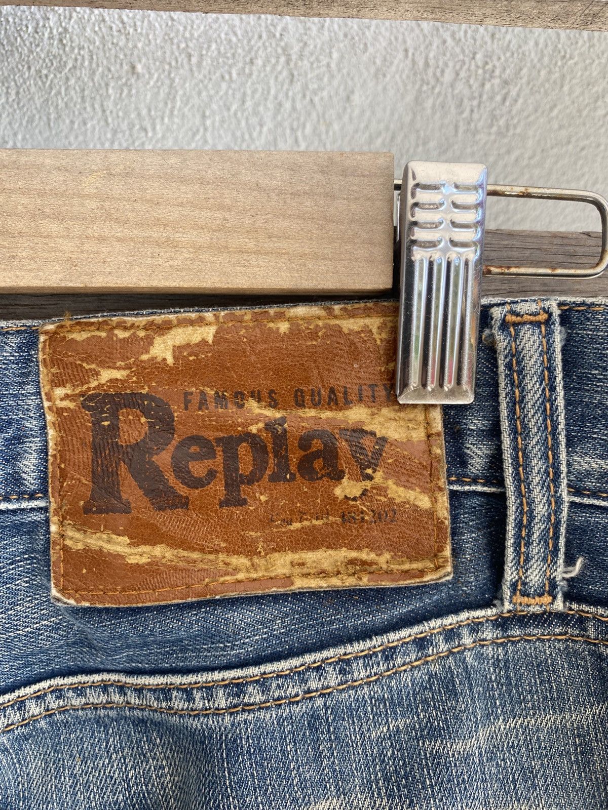 Replay Vintage Replay Denim Pants - Distressed and Fade Size US 32 / EU 48 - 10 Thumbnail