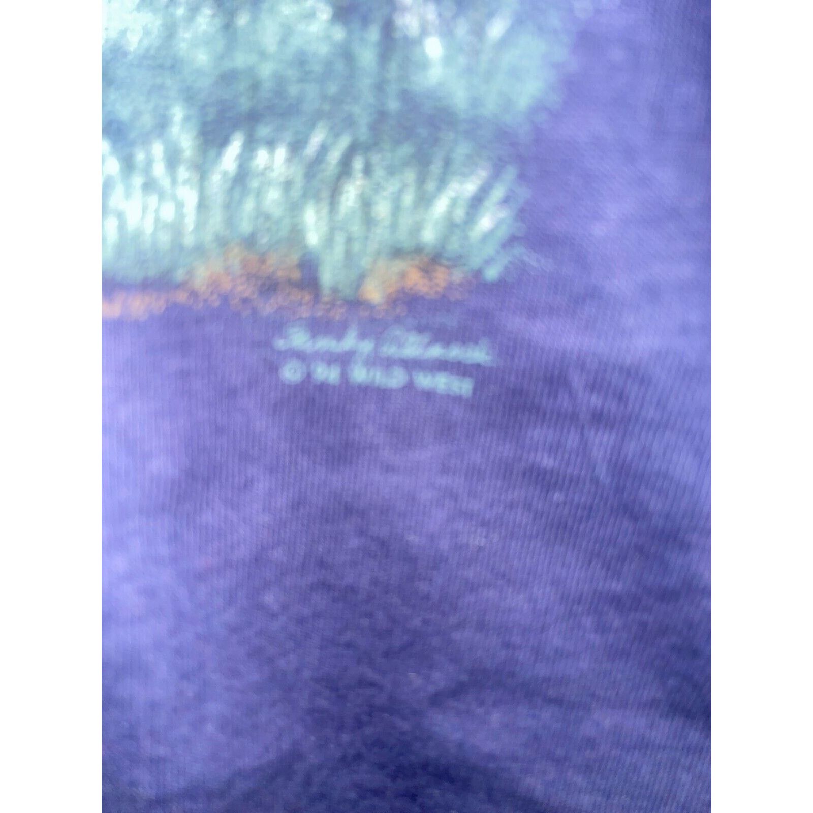 Jerzees Vintage Mount Rushmore Shirt President Bison Blue Tee 90s M Size US M / EU 48-50 / 2 - 7 Thumbnail