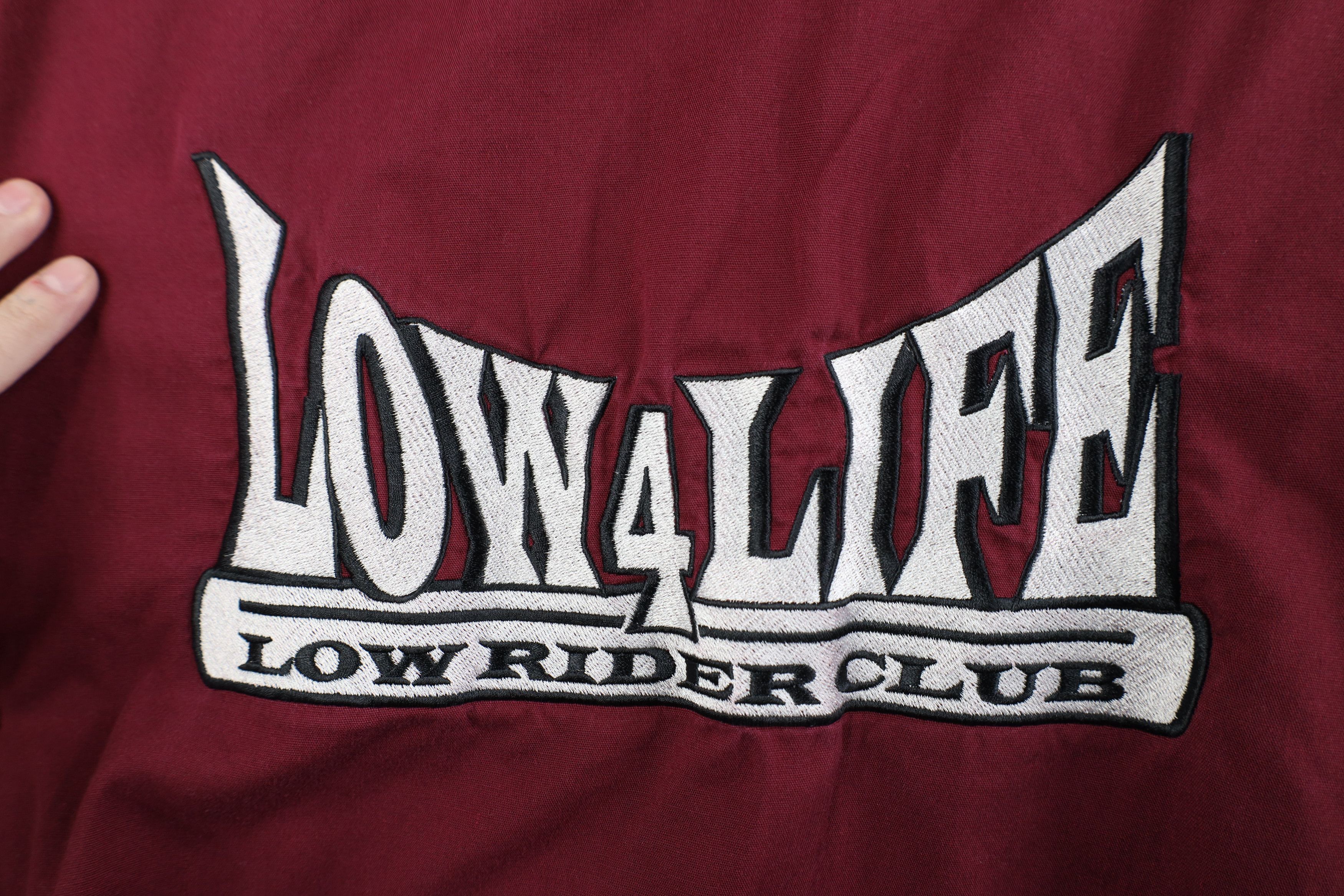 Vintage Vintage 90s Streetwear Life Low Rider Club Button Shirt USA Size US XXL / EU 58 / 5 - 10 Thumbnail