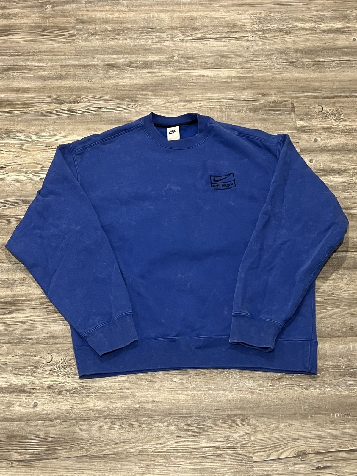 ★送料 関税込★NIKE X STUSSY★ NRG Acid Washed Crewneck Nike x Stussy Wash Fleece Crewneck 'Black' (SS23) – PUSHAS