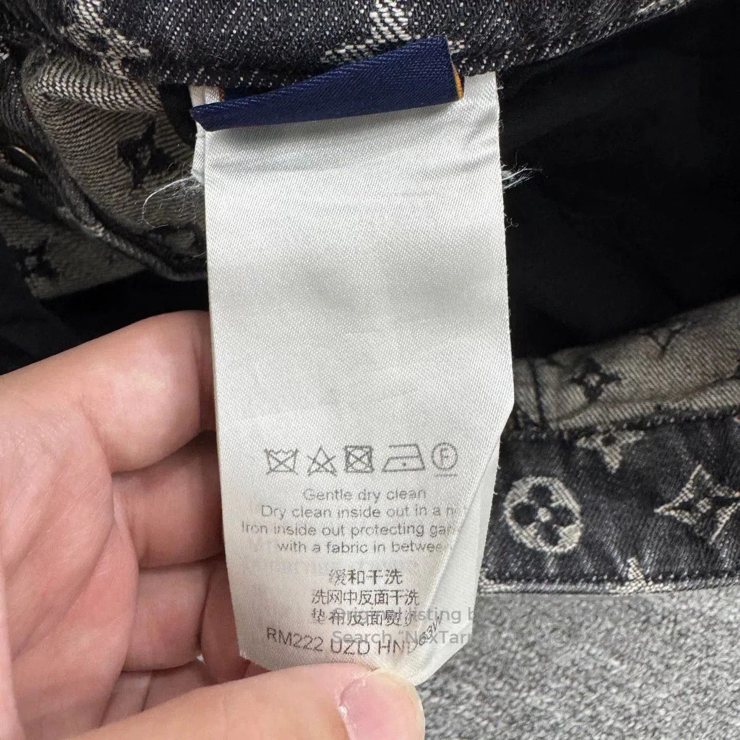 Louis Vuitton louis vuitton distressed embroidered denim pants. Size US 29 - 5 Thumbnail