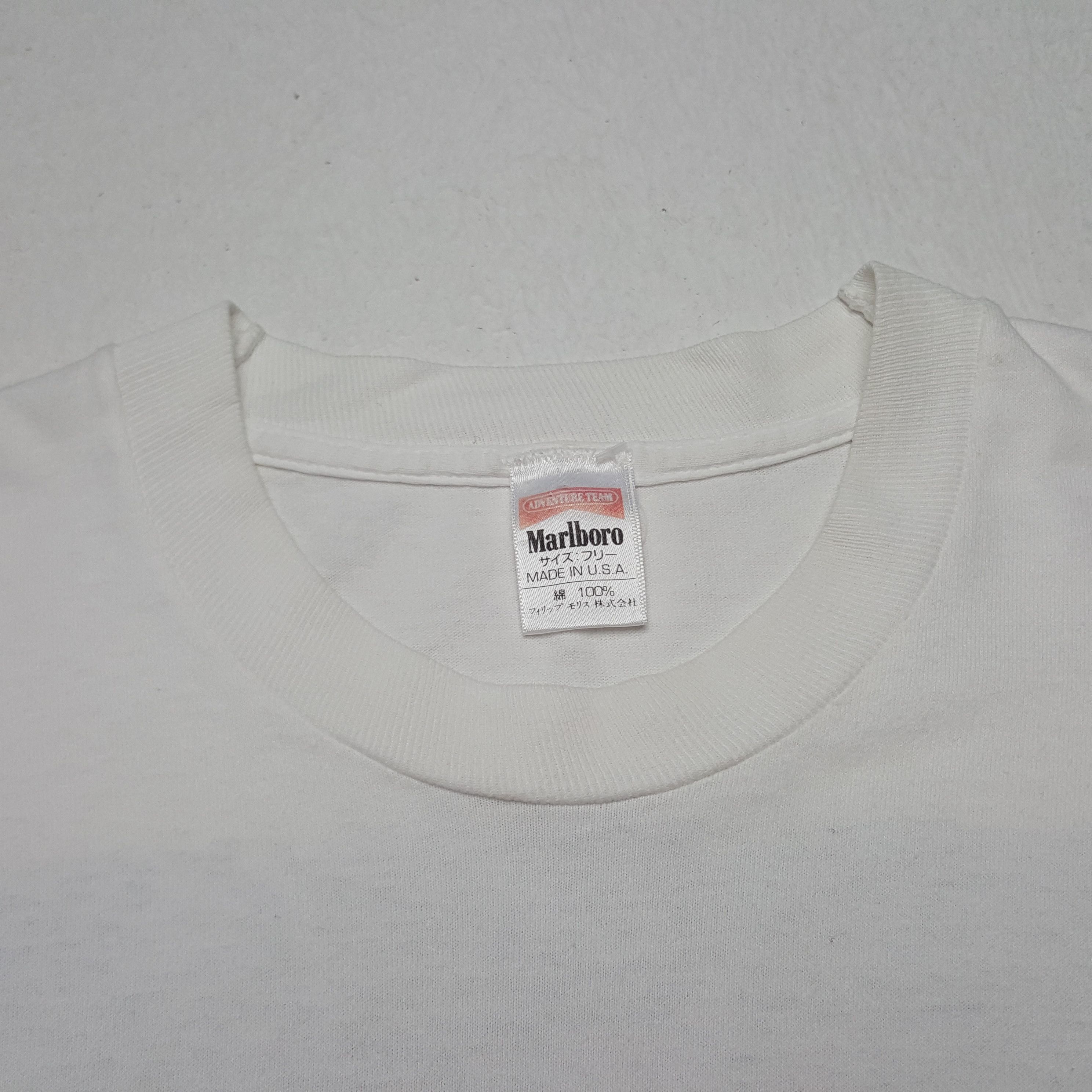 Marlboro × Vintage Vintage Marlboro Adventure Team Single Pocket Tshirt Size US L / EU 52-54 / 3 - 5 Thumbnail