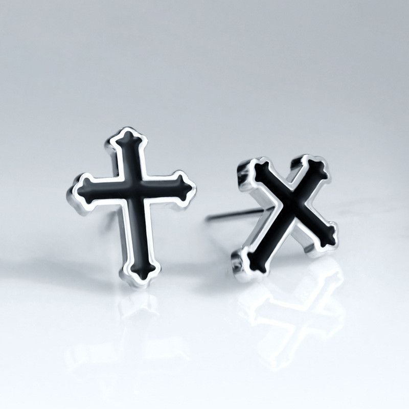 Jewelry Earrings One Pairs Chrome Jewelry Size ONE SIZE - 6 Thumbnail