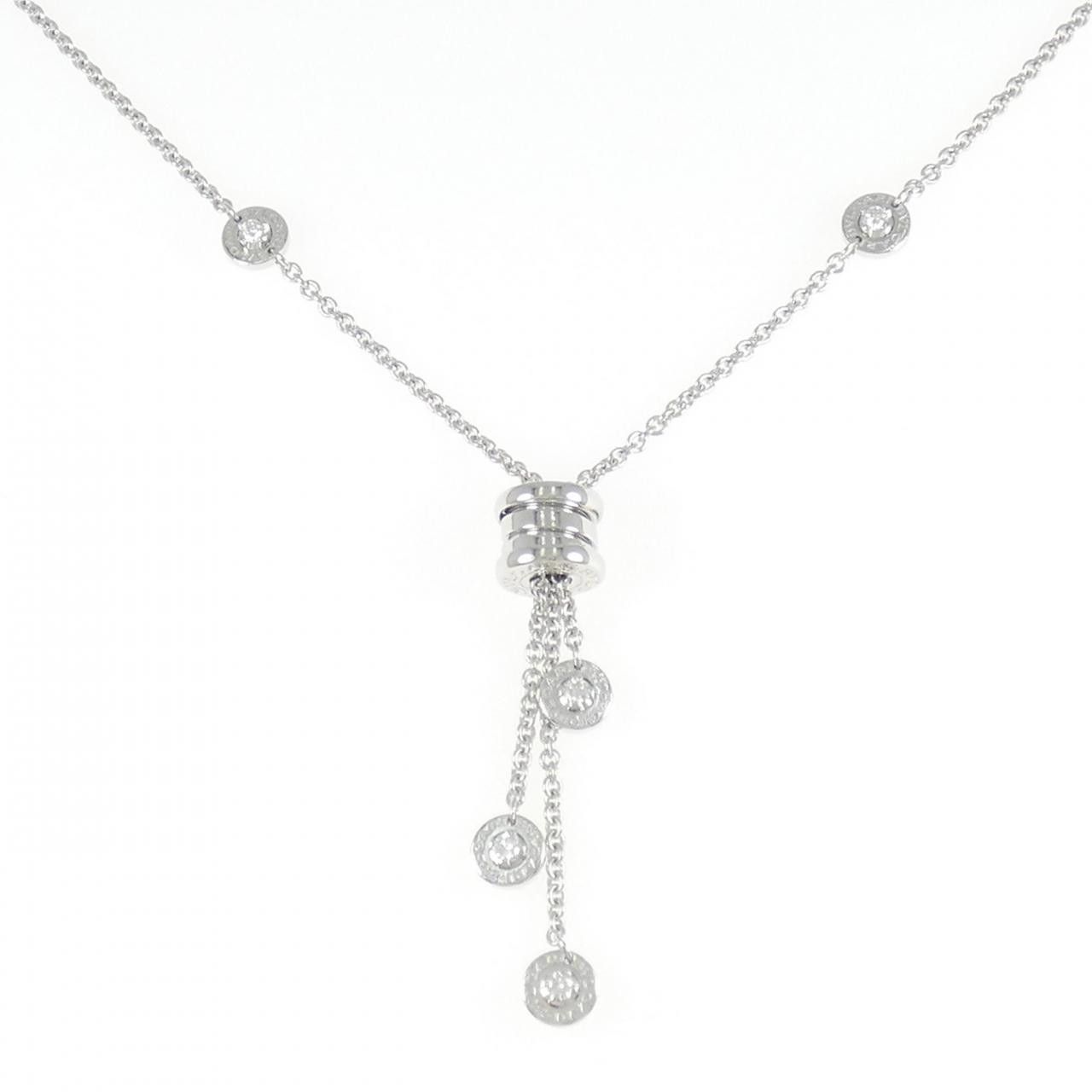 Bvlgari Bvlgari Bvlgari B.zero1 750 White Gold Diamond Necklace Metal Necklace CL853897 DUTY FREE for USA Size ONE SIZE - 1 Thumbnail