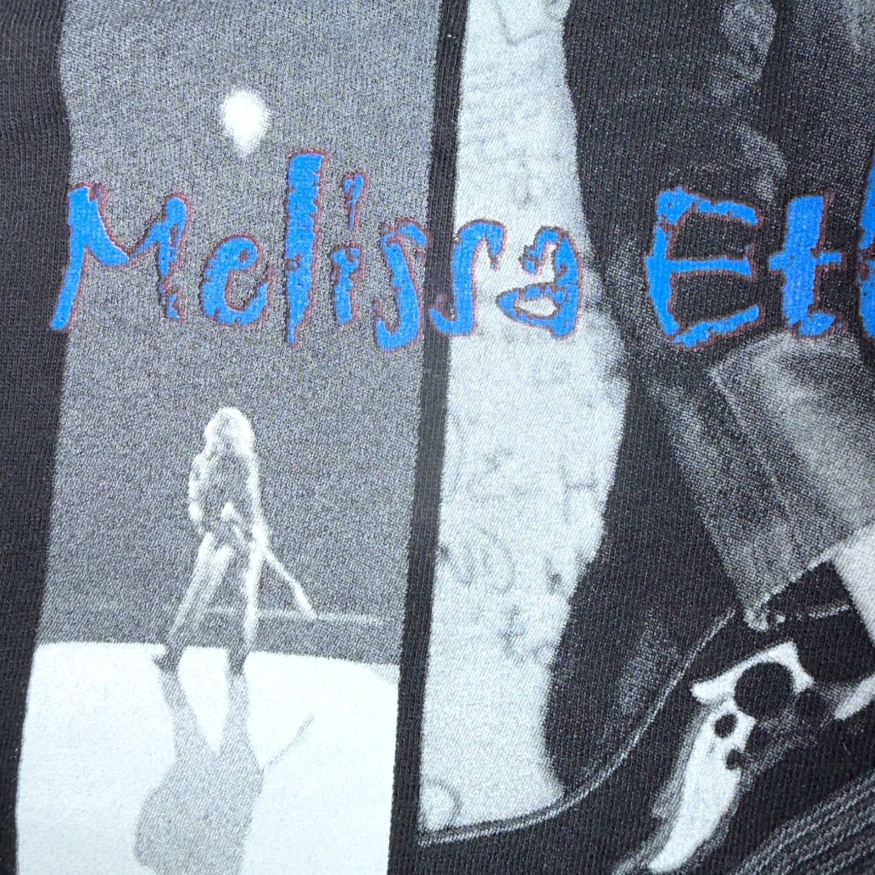 Melissa VINTAGE Melissa Etheridge Tour Shirt L Black Crew Neck Short Sleeve T-Shirt Men Cygnus Band Tee 2001 Size US L / EU 52-54 / 3 - 3 Thumbnail