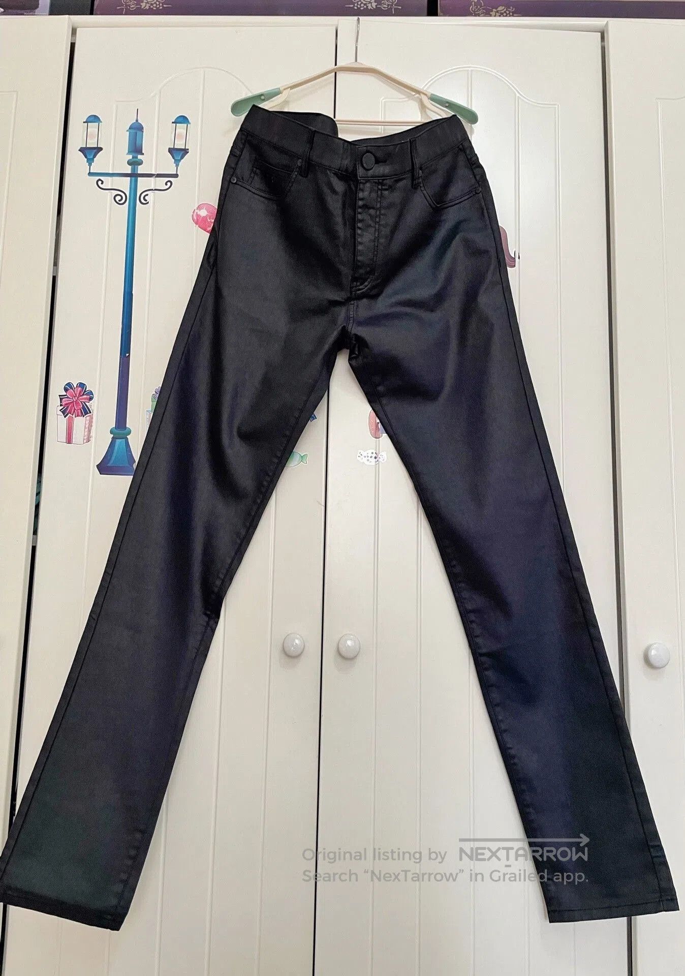 Emporio Armani EA Armani Black Casual Pants. Size 34" / US 12 / IT 48 - 1 Thumbnail