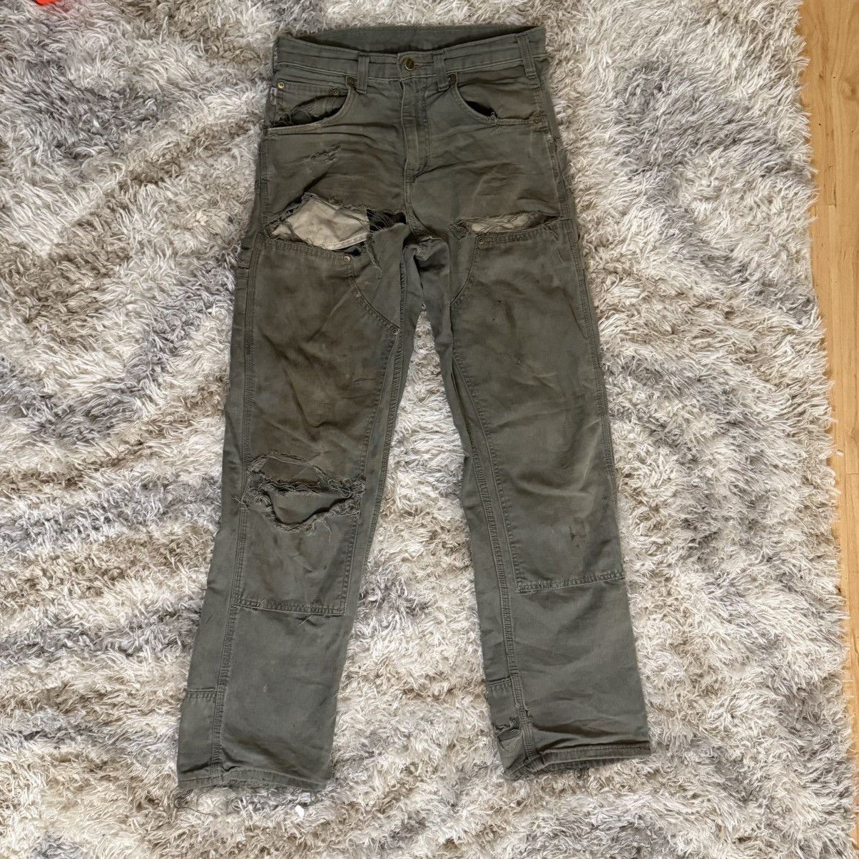 Carhartt Vintage y2k carhartt double knees slim pants Size US 28 / EU 44 - 3 Thumbnail