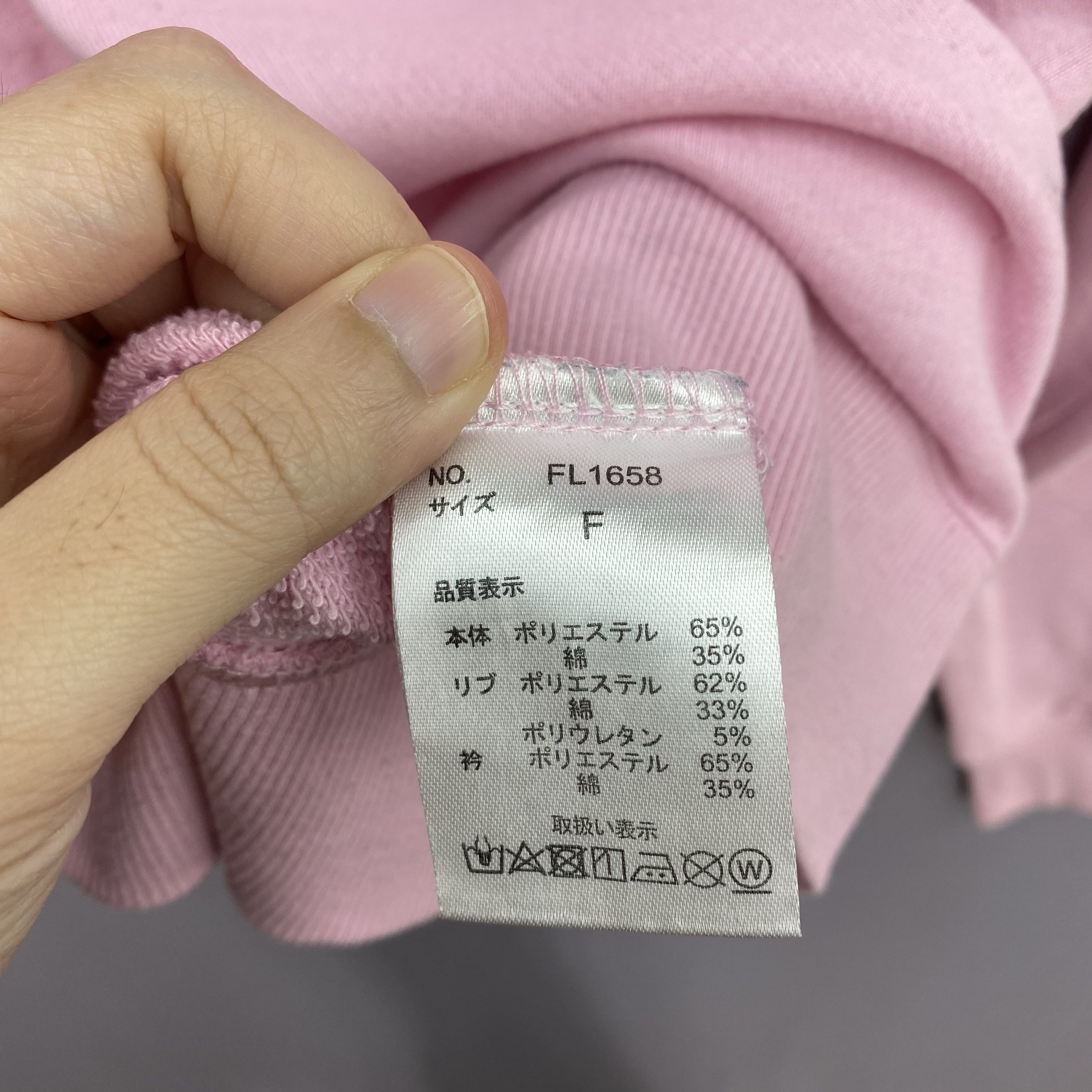 Fila Vintage 90S Fila Polo Sweatshirt Pink Pullover Sweater Size US L / EU 52-54 / 3 - 7 Thumbnail