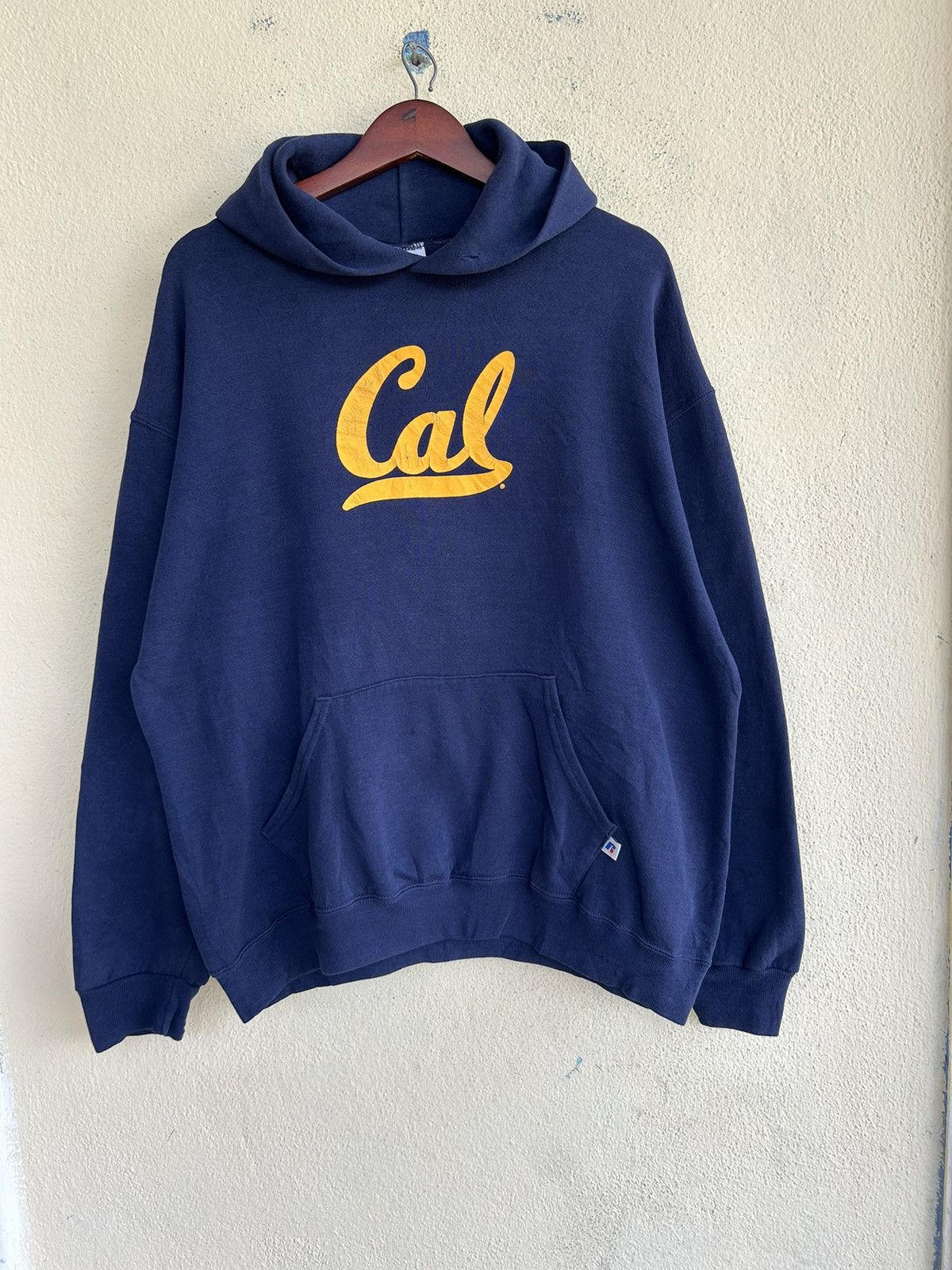 Russell Athletic × Vintage Cal Pull Over Hoodie Size US L / EU 52-54 / 3 - 1 Thumbnail