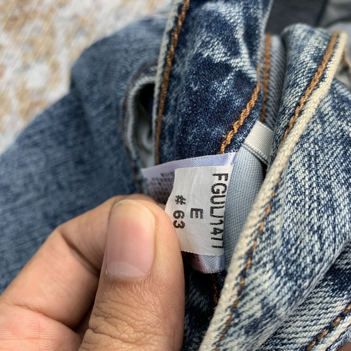 Japanese Brand Rare Japanese Brand GU Wide Denim Jeans Size US 29 - 10 Thumbnail