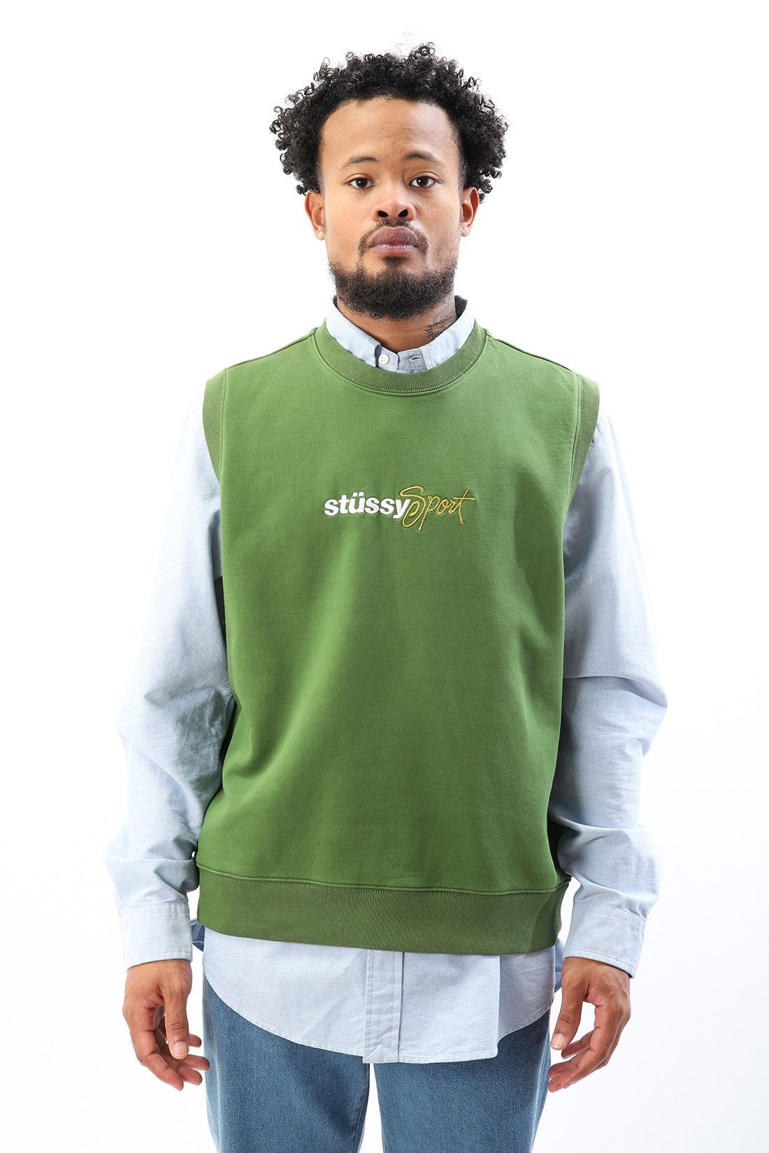 Stussy Sport Fleece Vest – Justin Reed
