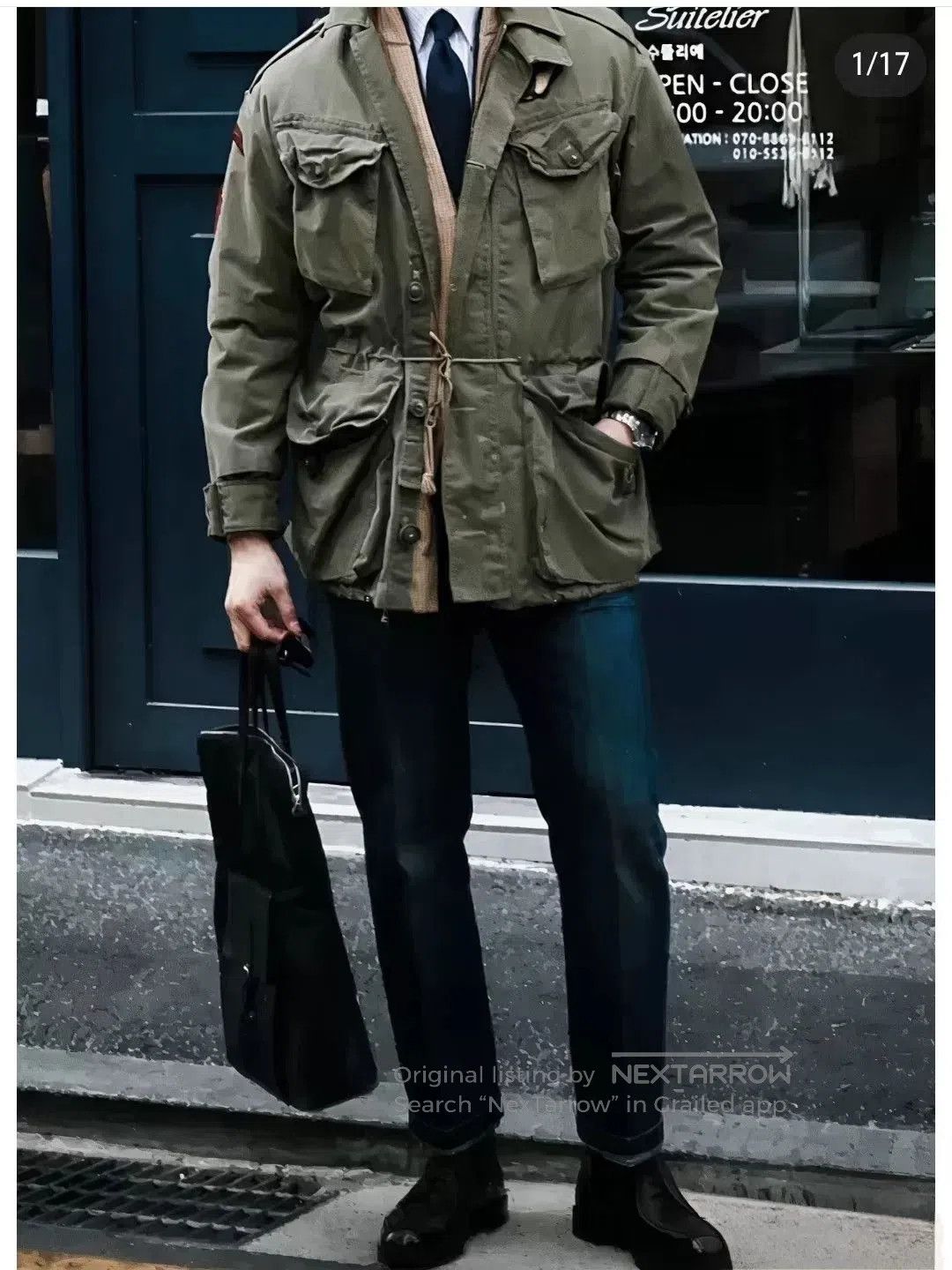RRL Ralph Lauren RALPH LAUREN M43 Pepper Salt Jacket. Size US XS / EU 42 / 0 - 1 Thumbnail