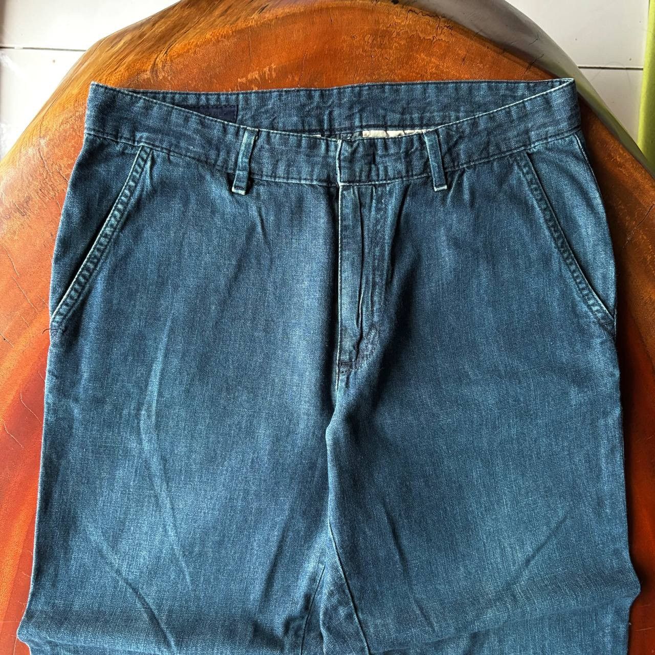 Acne Studios Lanvin x Acne Studios Patchwork Denim Pants Size US 29 - 3 Thumbnail