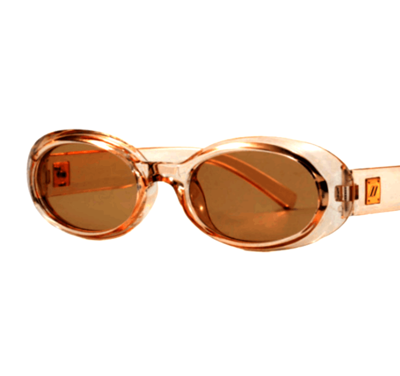 Vintage Vintage Cat-Eye Old School Oval Streamline Sunglasses Rave Size ONE SIZE - 3 Thumbnail