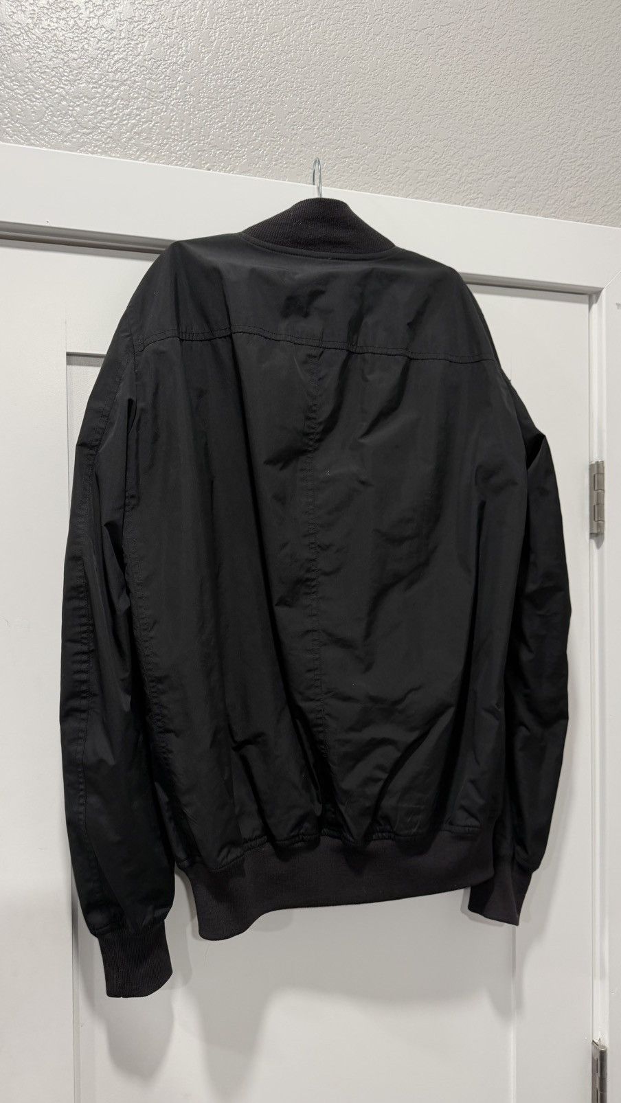 Rick Owens RICK OWENS BLACK MA-14 NYLON BOMBER JACKET Size US M / EU 48-50 / 2 - 8 Thumbnail