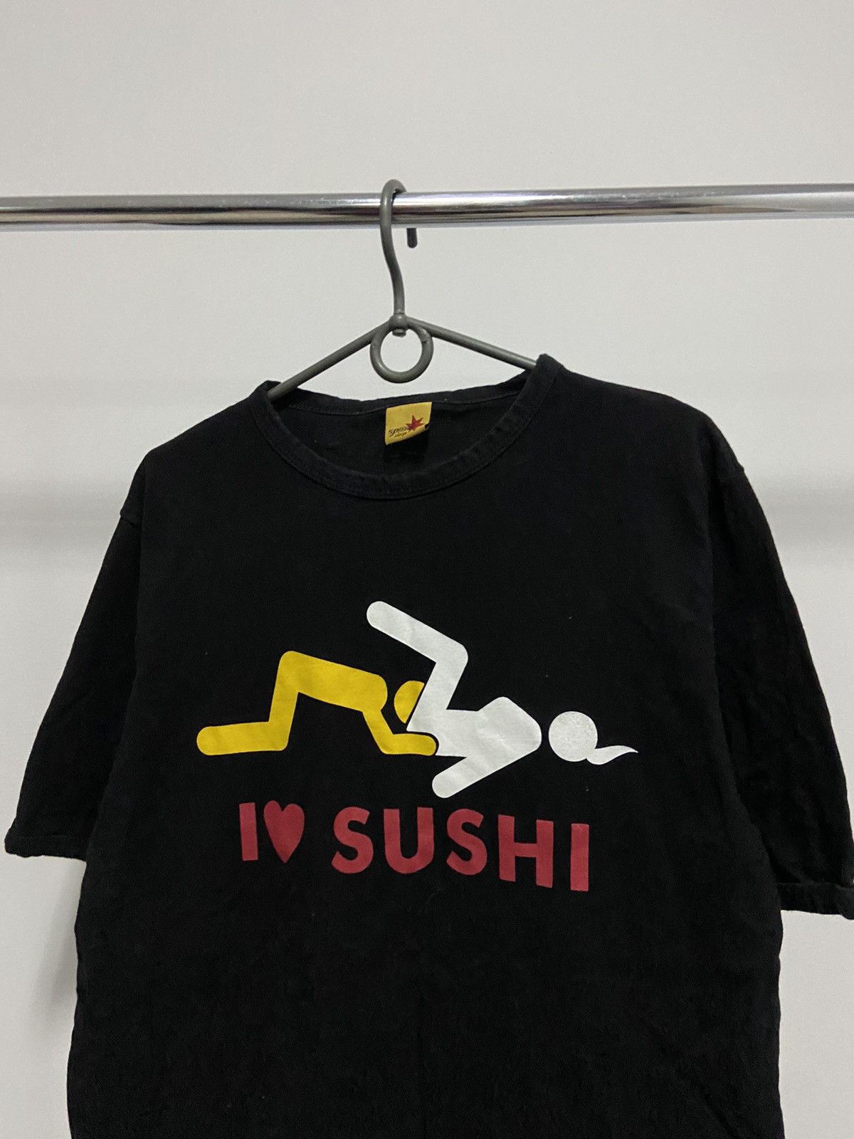 Fuck Art, Make Tees I love sushi t shirt humor sex pornstar vintage big print Size US XL / EU 56 / 4 - 2 Thumbnail