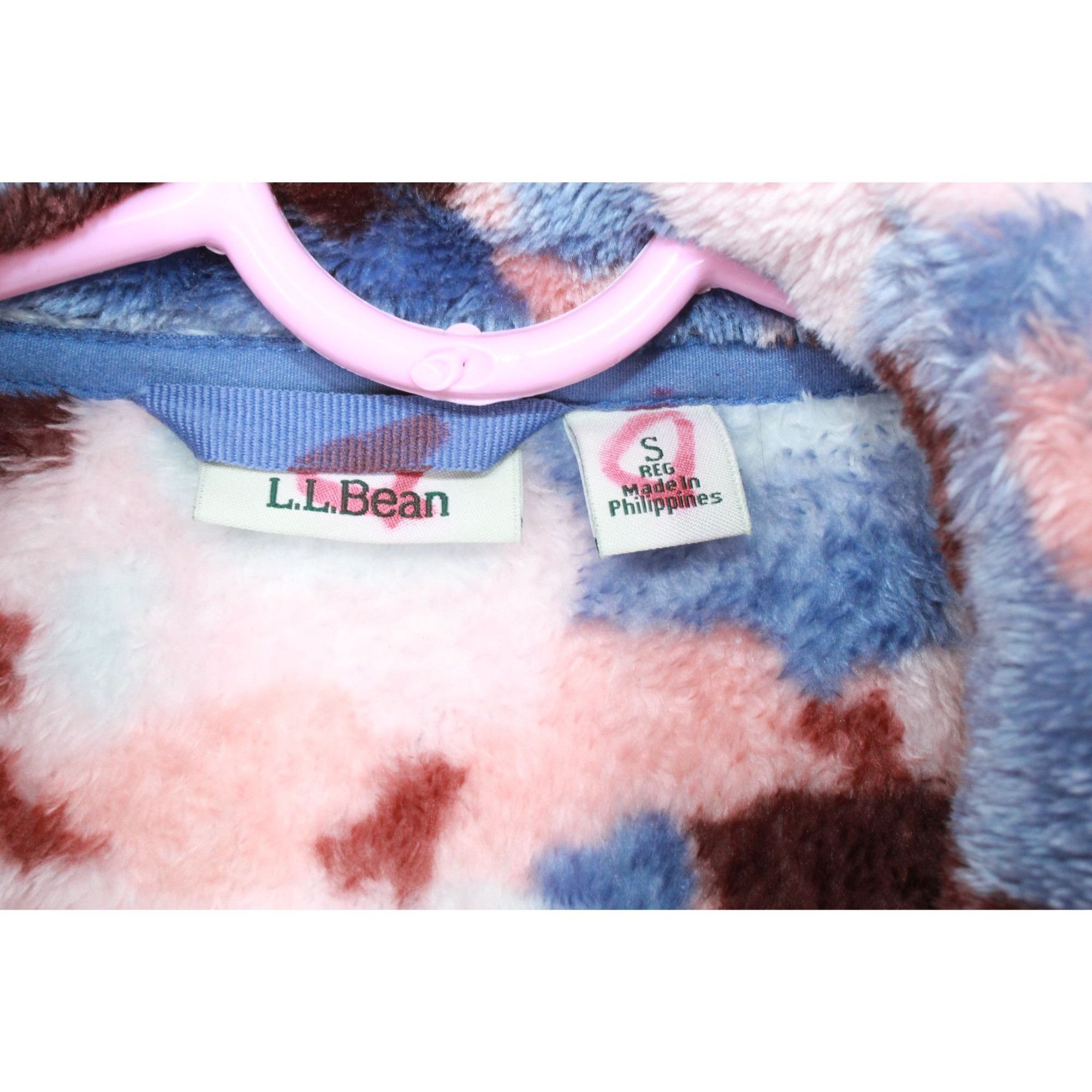 L.L. Bean LL Bean Women's Hi Pile Fleece Pullover Camo Print Small Size S / US 4 / IT 40 - 8 Thumbnail