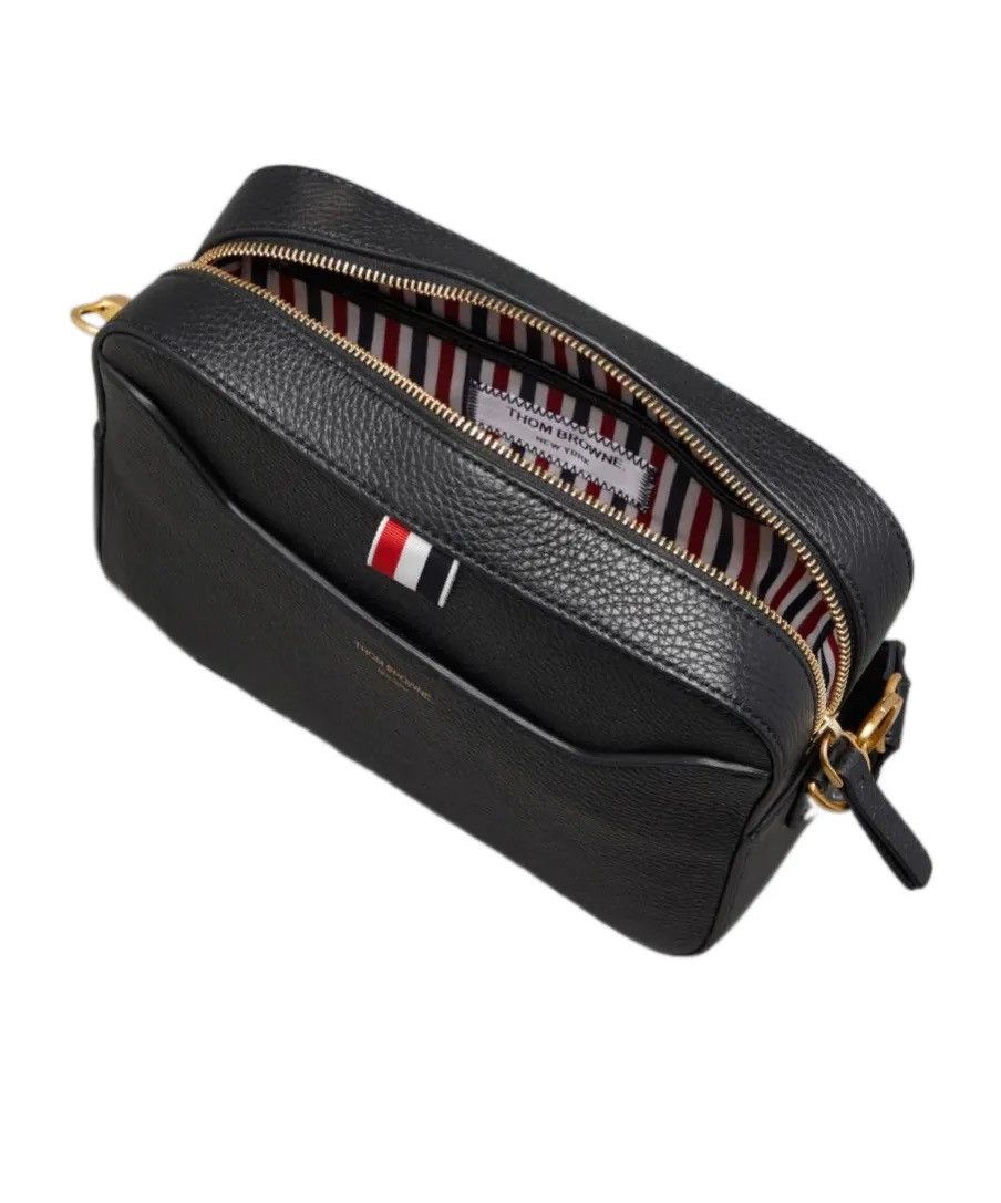 Thom Browne Small Camera Bag W\ 4 Bar Strap Detail Size ONE SIZE - 5 Thumbnail