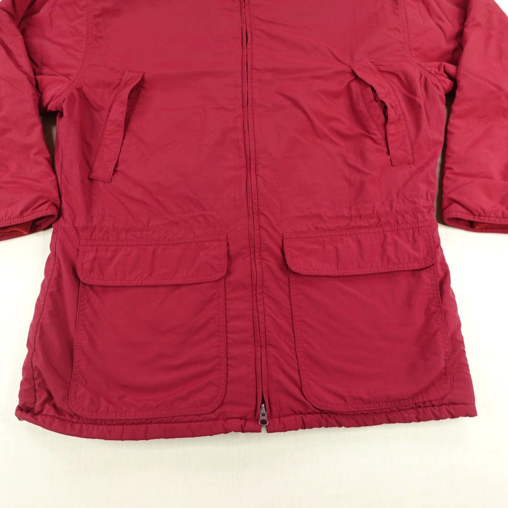 Vintage VINTAGE LL Bean Jacket Mens XL Red Fleece Lined Windbreaker Waterproof Coat Full Zip Up Size US XL / EU 56 / 4 - 3 Thumbnail