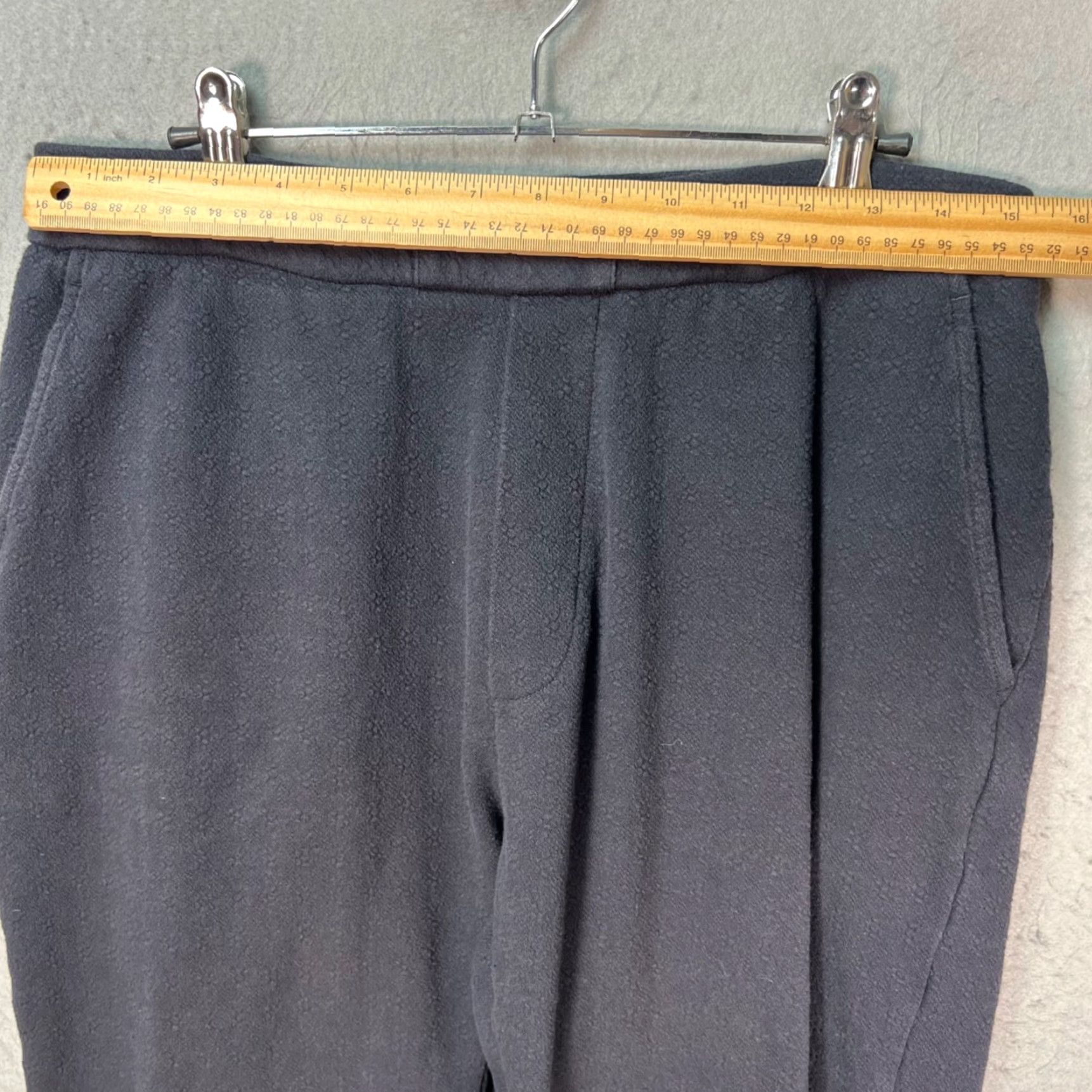 Barena BARENA Barena Venezia Mens Large Black Cotton Jogger Pants w/ Ribbed Cuffs - Activewear, Tapered, Drawstring, 32in Inseam Size US 33 - 5 Thumbnail