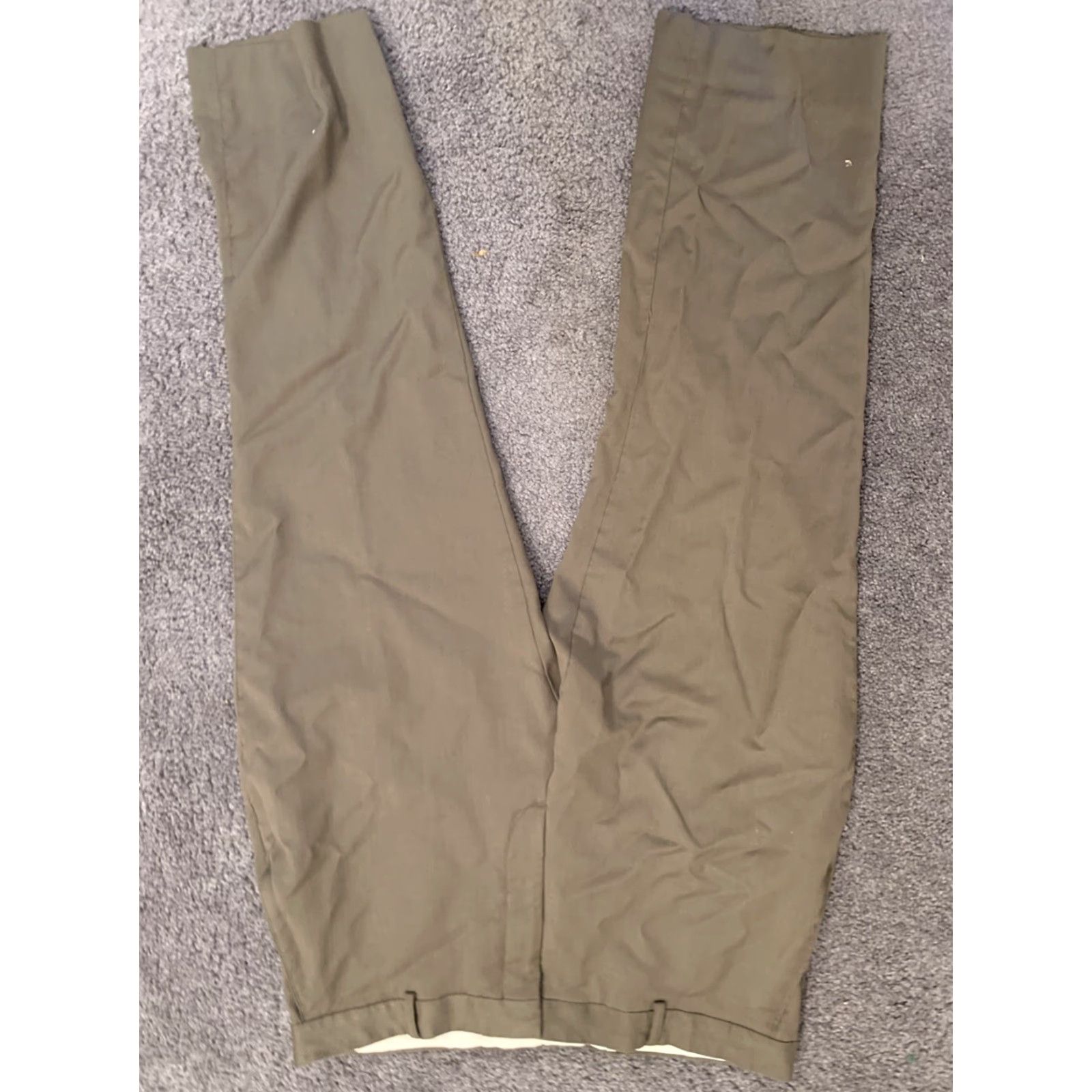 Kenneth Cole Kenneth Cole Men's Dress Pants Brown Flat Front 40x320 Classic Wool 42 Waist Straight Leg Size 30 Inseam Mens Size US 40 / EU 56 - 3 Thumbnail