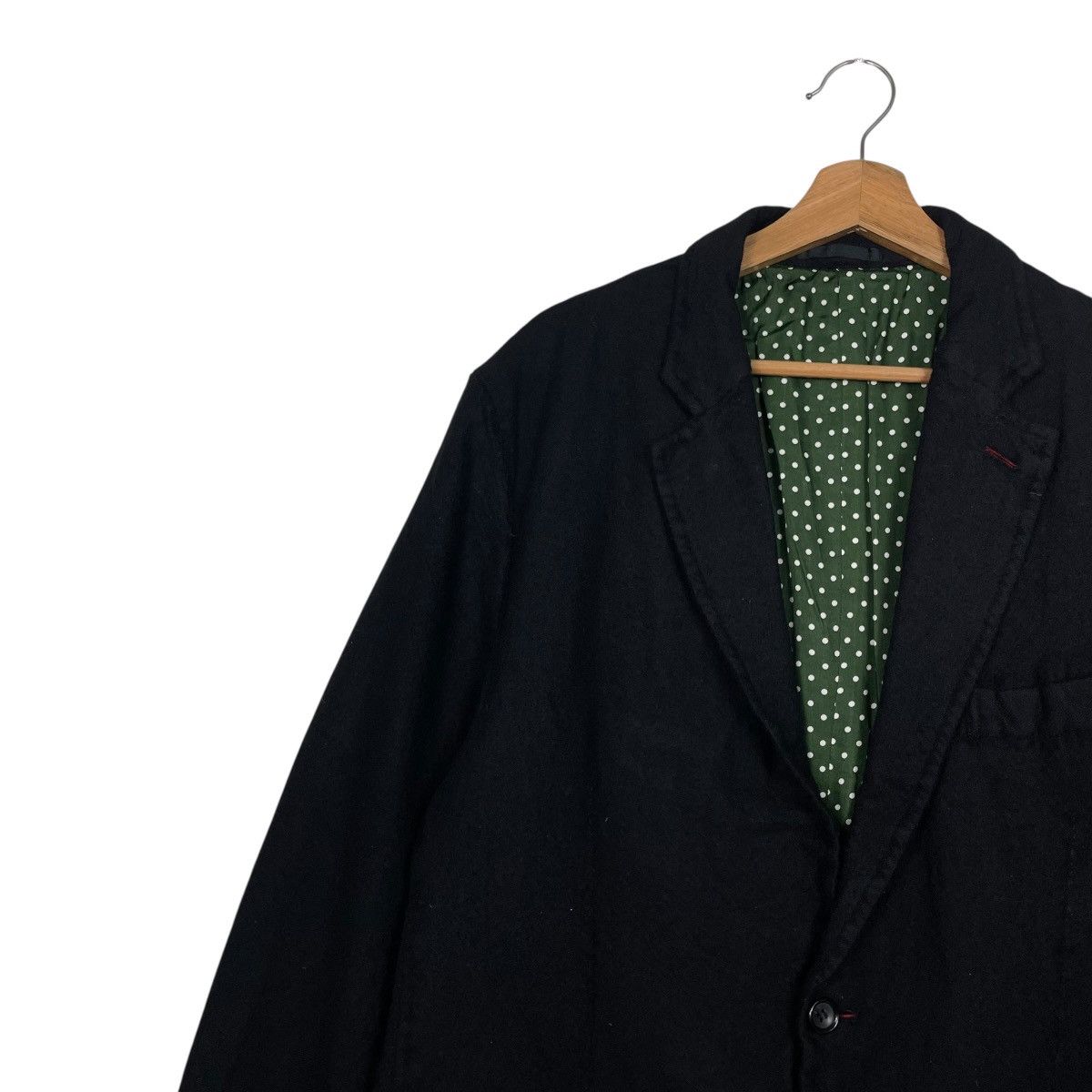 Comme des Garcons Homme Comme Des Garcons Homme Wool Casual Jacket Size US L / EU 52-54 / 3 - 6 Thumbnail