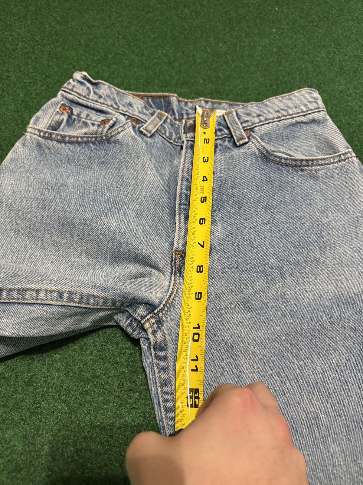 Levi's Vintage Clothing Vintage 90s Levi’s 512 Slim Fit 5 26x30 Light Wash Jeans Size 26" / US 2 / IT 38 - 11 Thumbnail