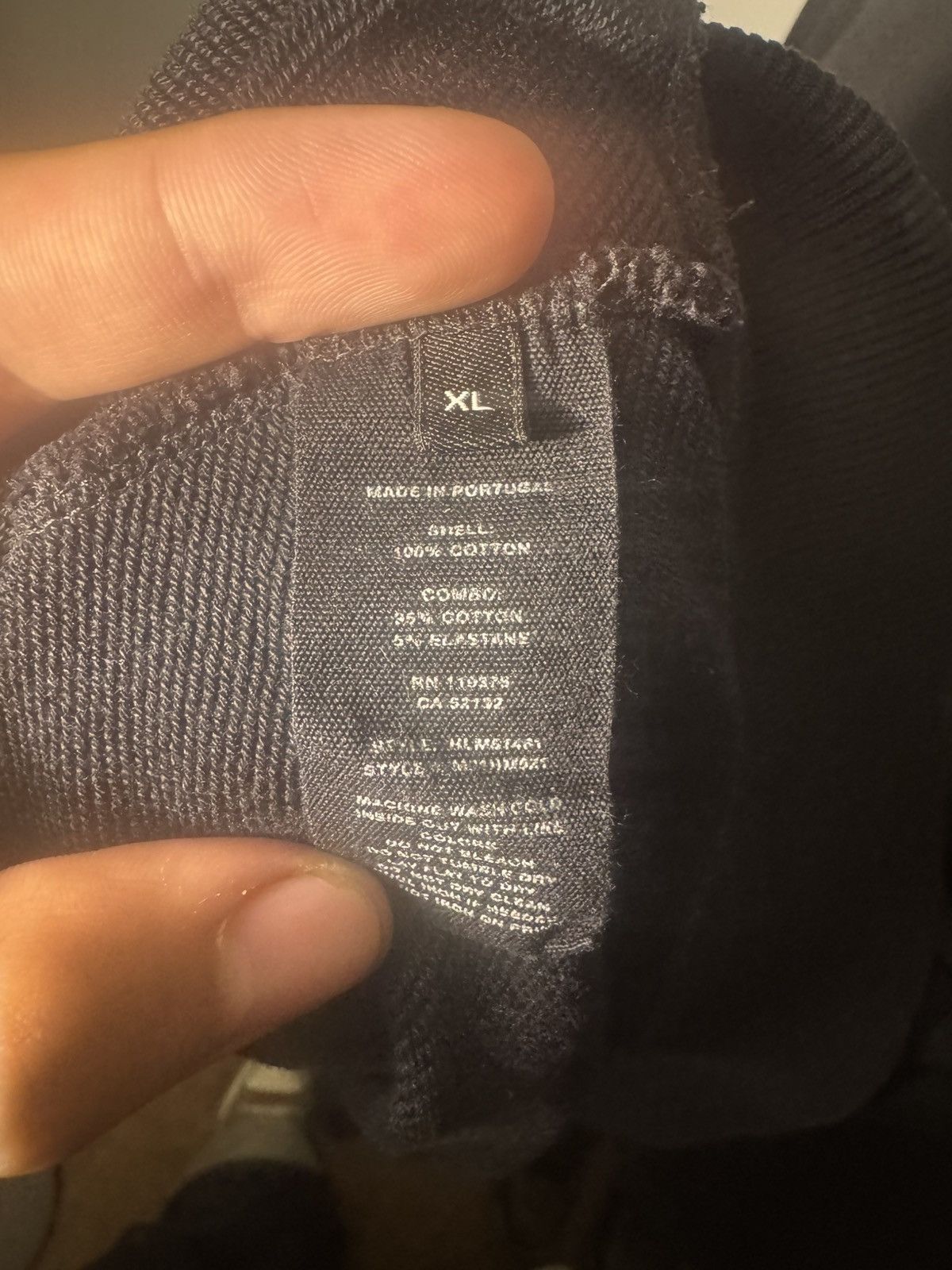 Helmut Lang Helmut Lang Cross Crewneck Sweatshirt Size US XL / EU 56 / 4 - 6 Thumbnail