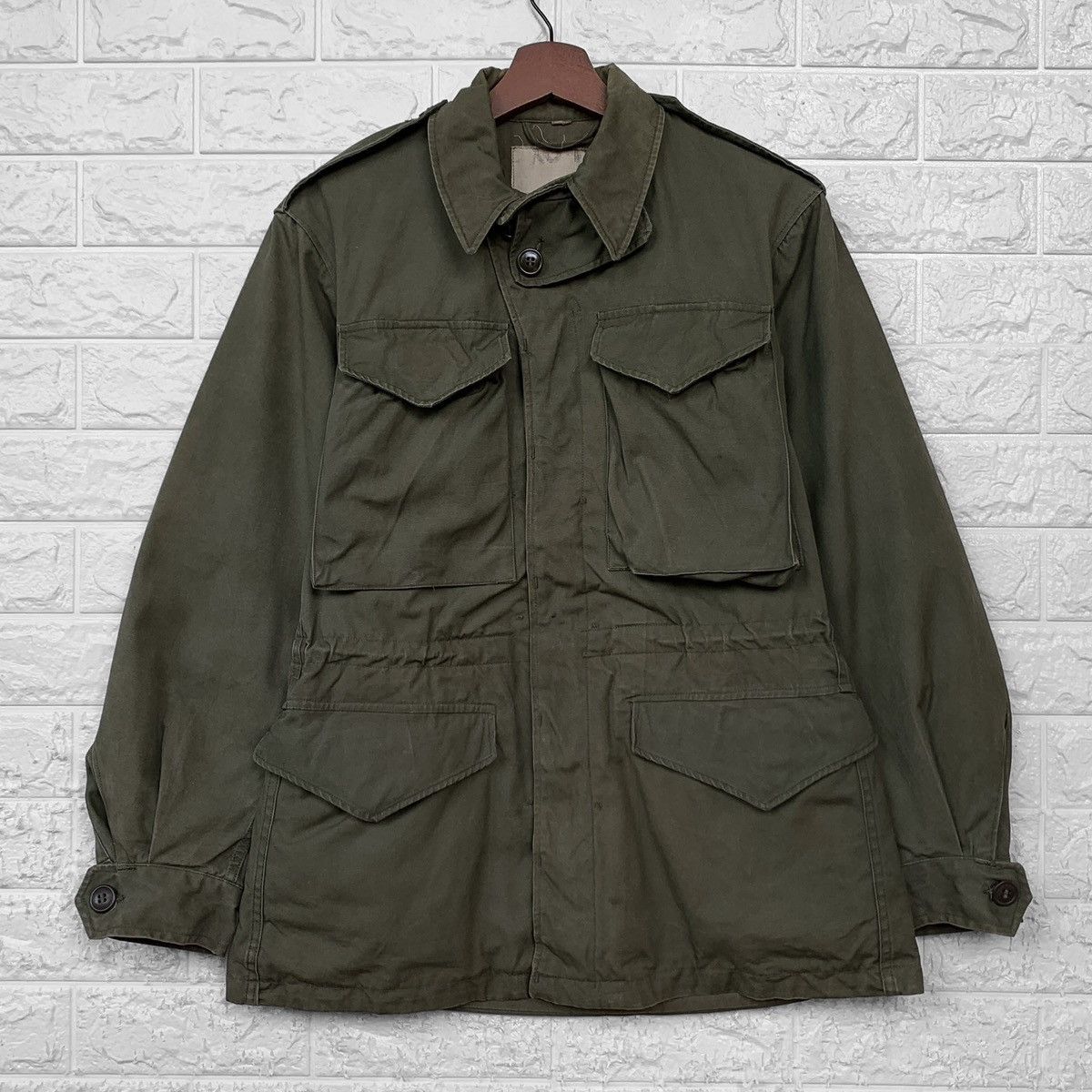 Vintage RARE! TRUE VINTAGE 40S FIELD JACKET M 1943 WWII INSPECTOR Size US S / EU 44-46 / 1 - 1 Thumbnail