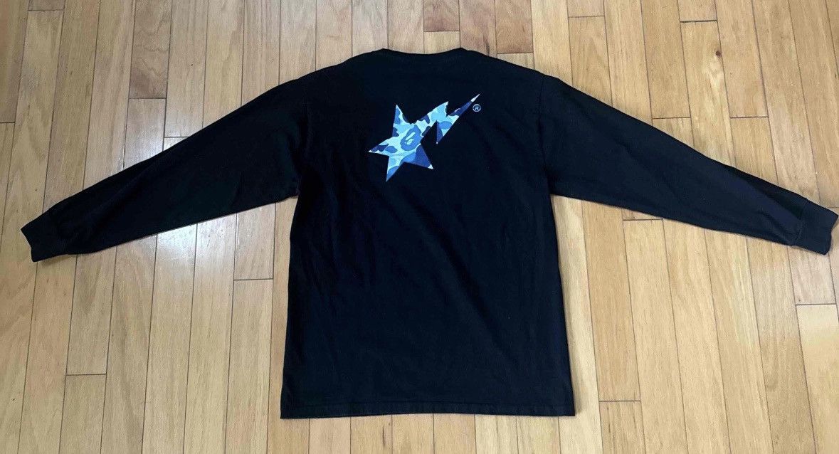 Bape Bape Sta L/S Tee Size US XL / EU 56 / 4 - 2 Thumbnail