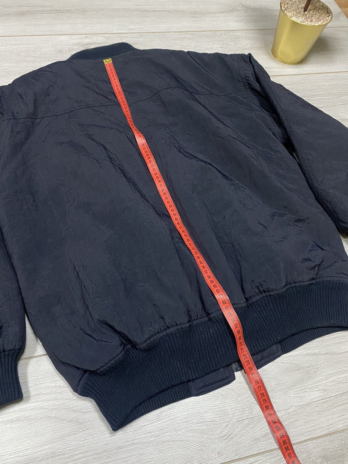 Adidas Adidas vintage nylon flyers man MA-1 style bomber zip Size US L / EU 52-54 / 3 - 8 Thumbnail