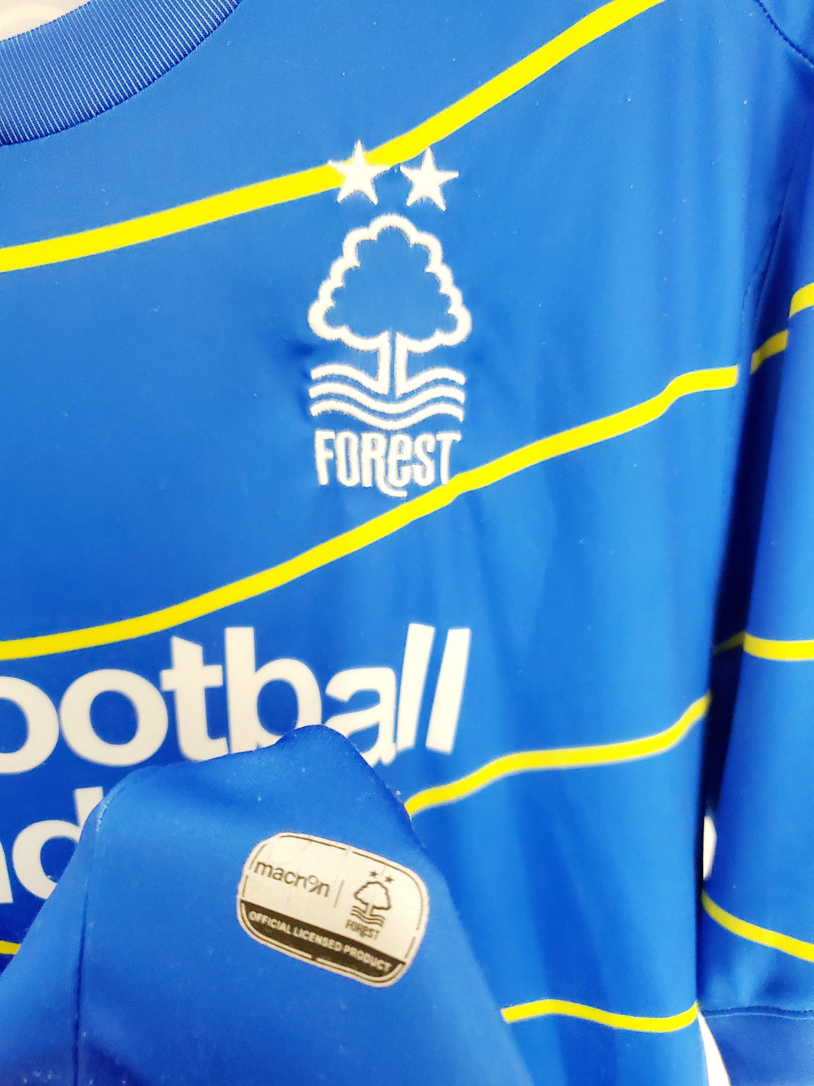Macron Nottingham Forest Away Football Shirt 2020/21 Macron L Size US L / EU 52-54 / 3 - 3 Thumbnail