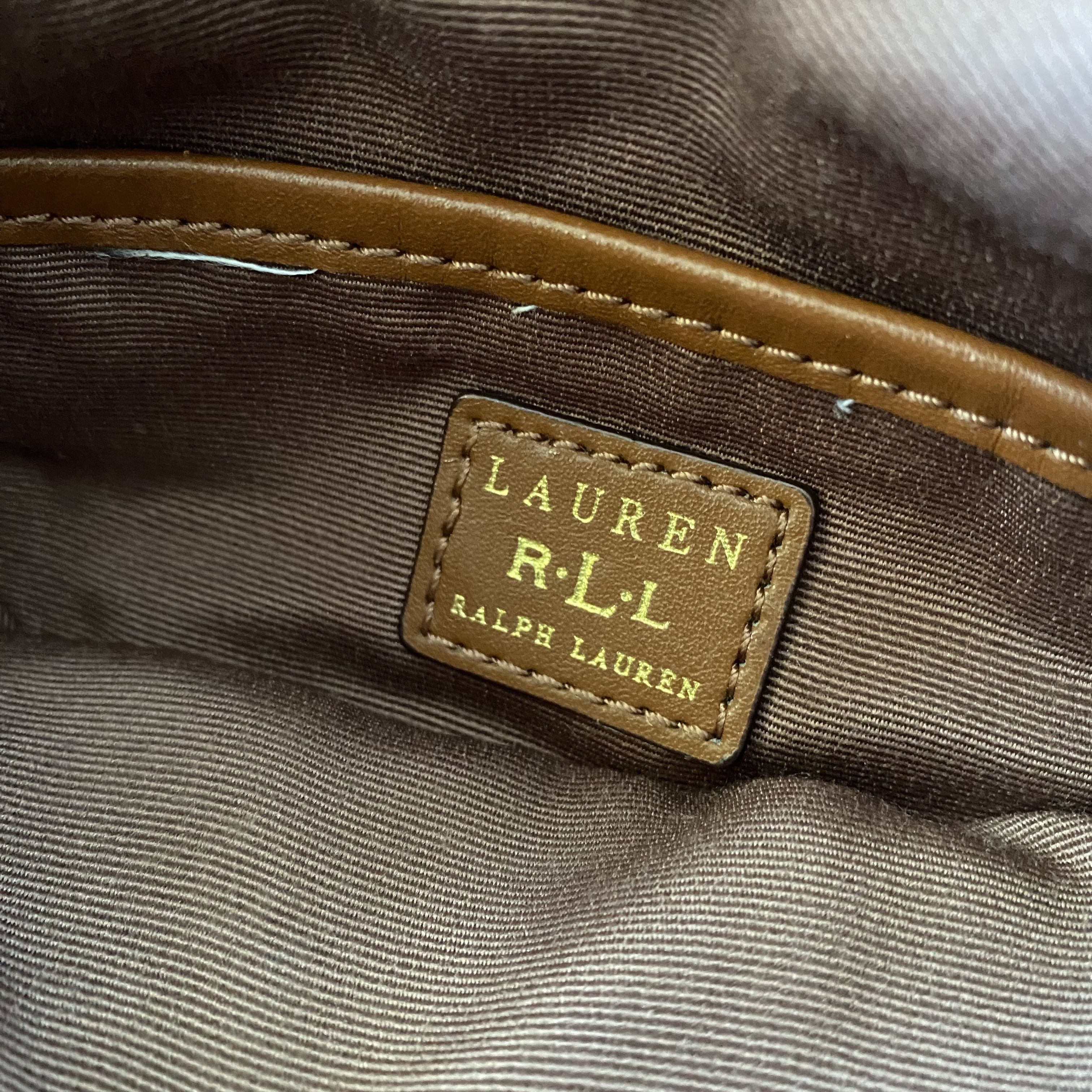 RRL Ralph Lauren × Vintage Ralph Lauren RLL Clutch Bag Black Size ONE SIZE - 4 Thumbnail