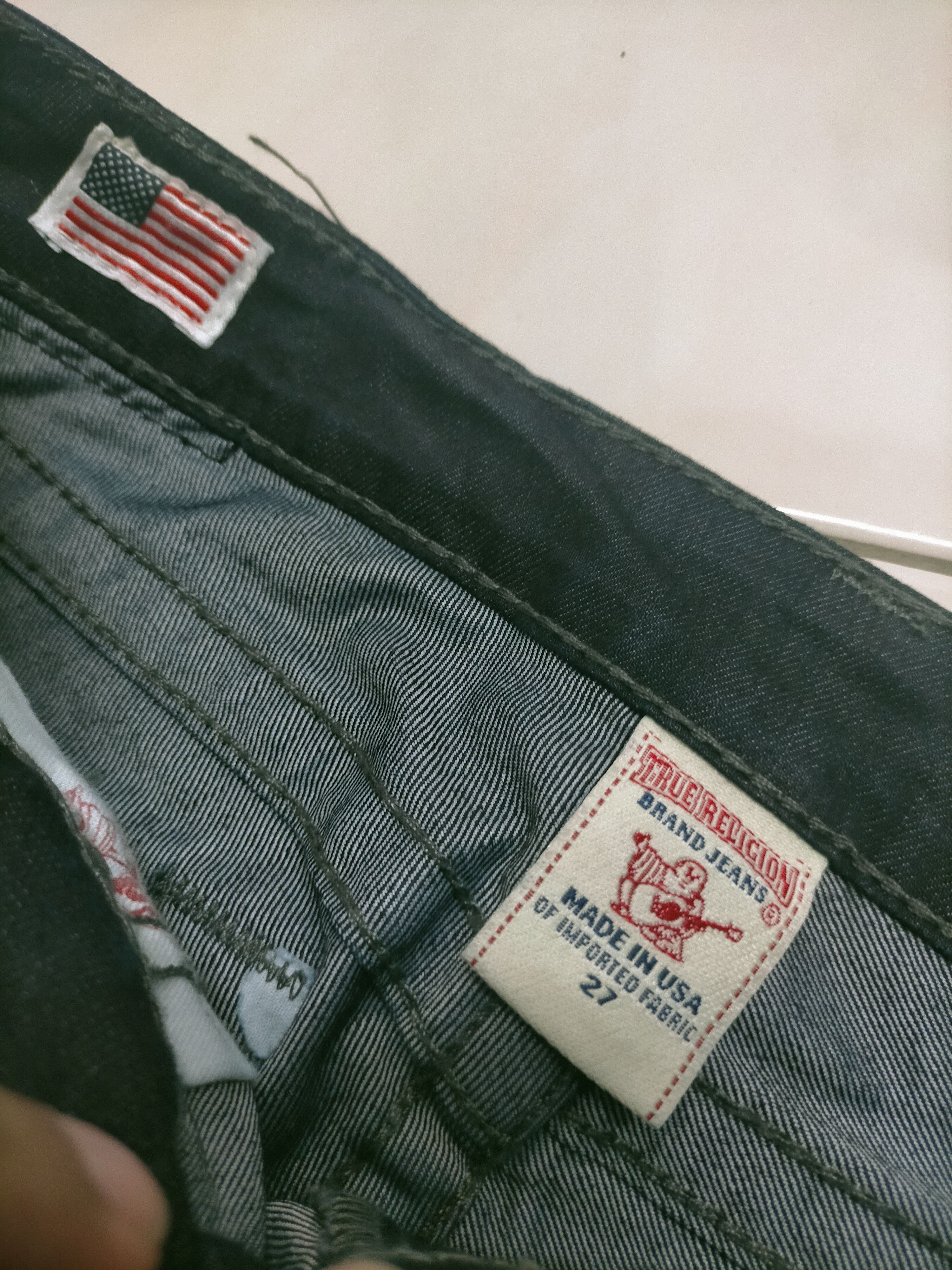 True Religion 🔥Like New True Religion Dark Blue Flare Jeans Size 27" / US 4 / IT 40 - 6 Thumbnail