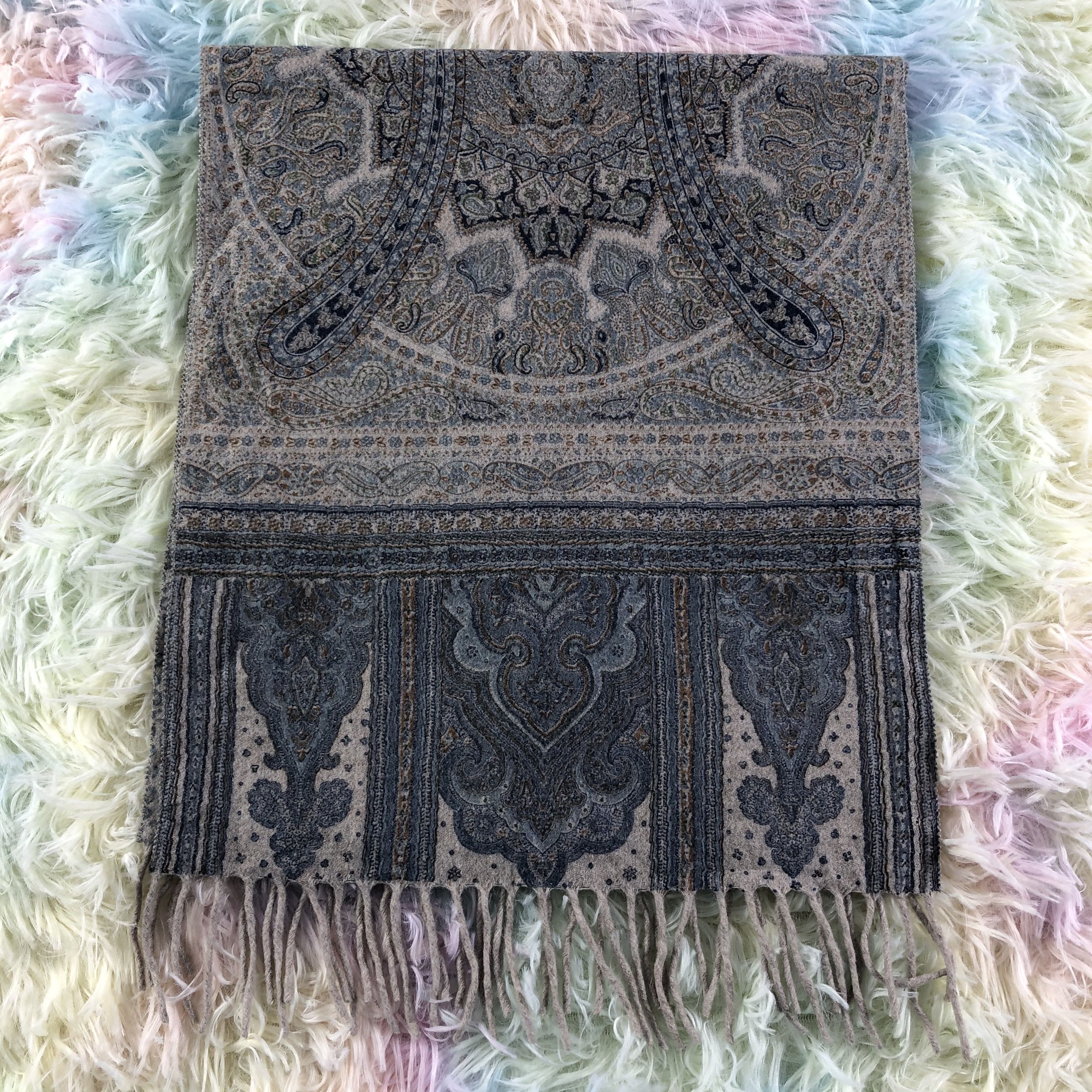 Vintage Glen Prince Scarf / Muffler / Neckwear - KM489 Size ONE SIZE - 2 Thumbnail