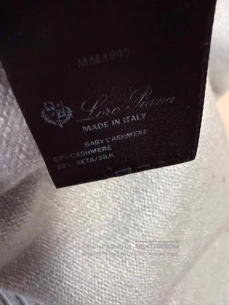 Other Loro Piana Men's Baby Cashmere Sweater Silk Baby Cashmere Size US M / EU 48-50 / 2 - 4 Thumbnail