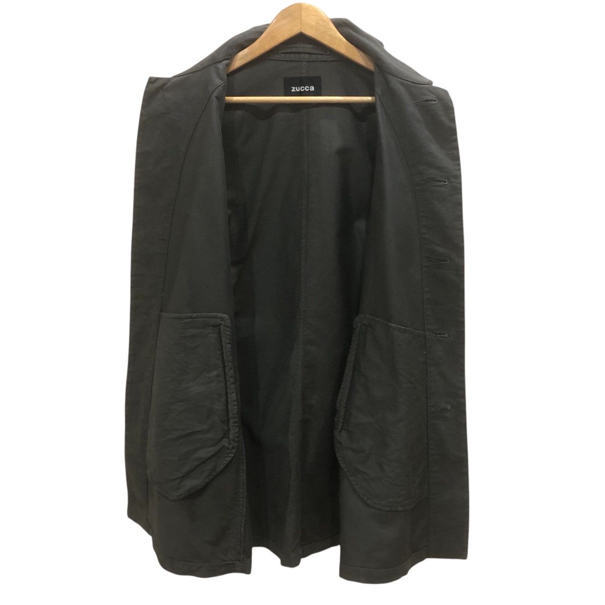 CABANE de ZUCCa × Zucca Cabane De Zucca Button Long Coat Jacket Size S / US 4 / IT 40 - 7 Thumbnail