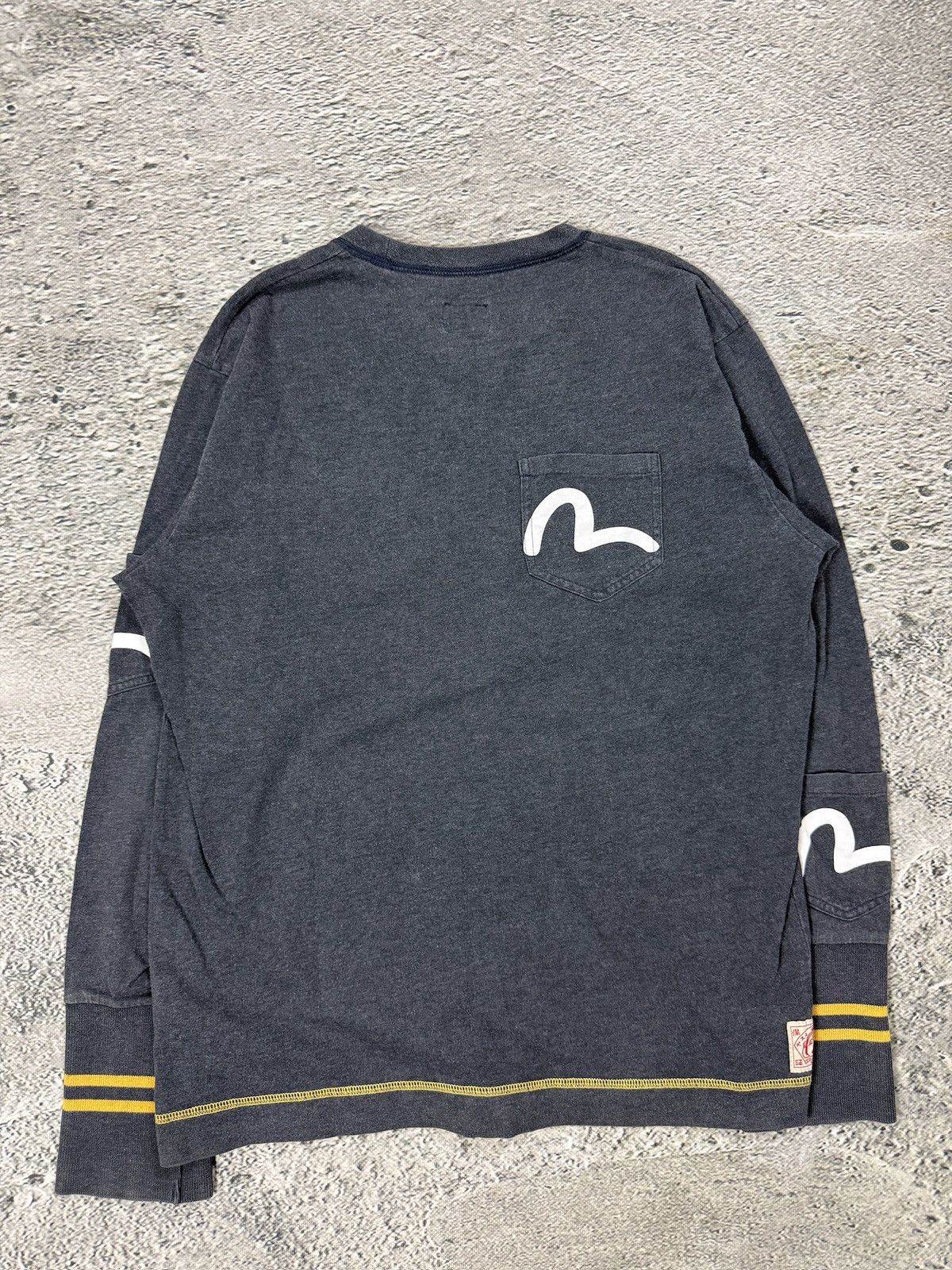 Evisu Evisu vintage multi pocket long sleeve seagull grey Size US M / EU 48-50 / 2 - 7 Thumbnail
