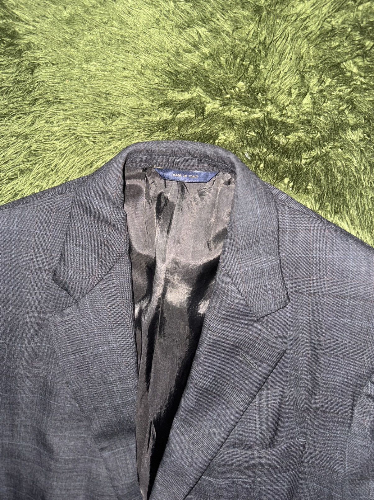 Brooks Brothers [38S] Brooks Brothers USA Made in Italy Check Blazer Size 38S - 3 Thumbnail