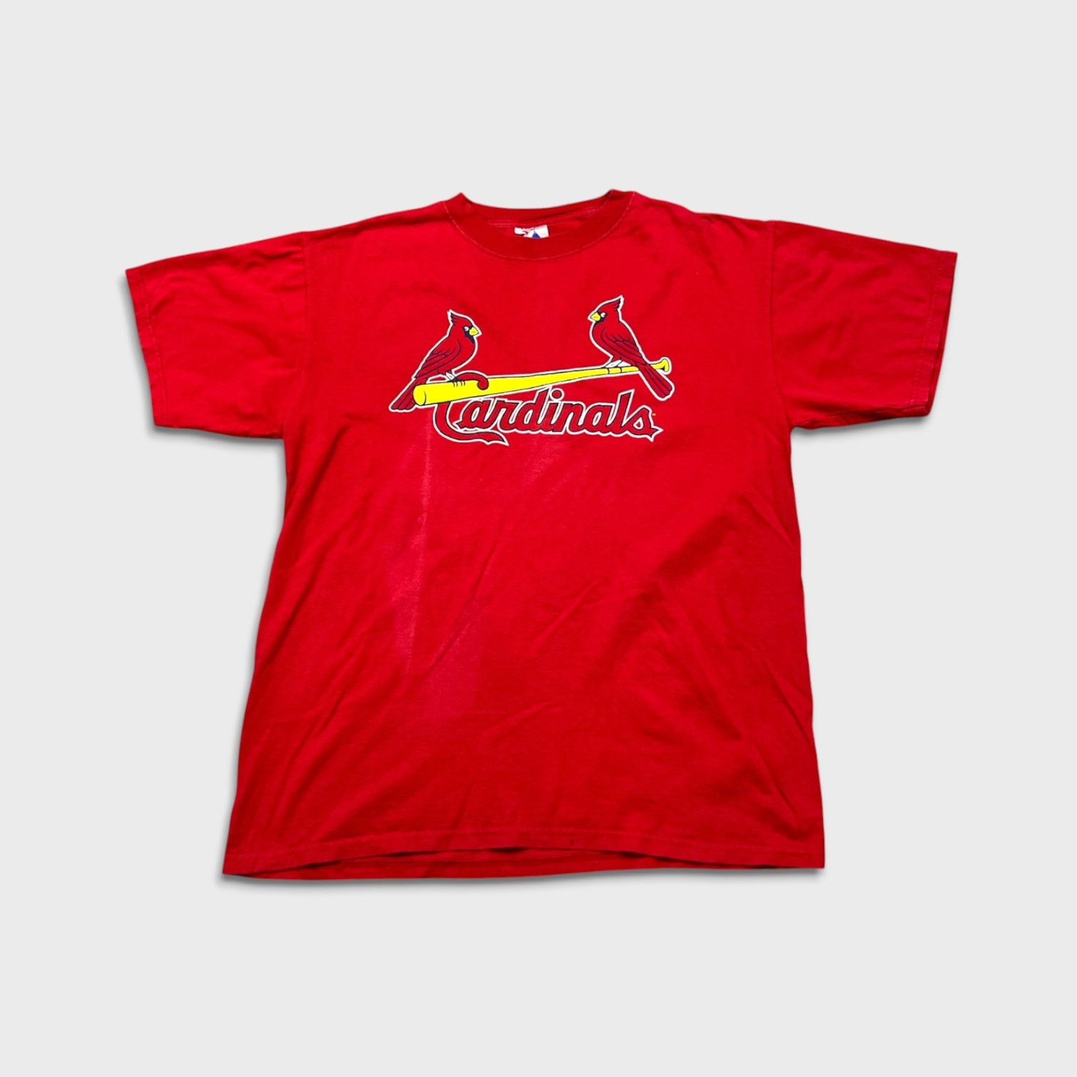 MLB × Majestic × Vintage VTG Majestic St Louis Cardinals T Shirt XL MLB Baseball Tee Size US XL / EU 56 / 4 - 1 Thumbnail