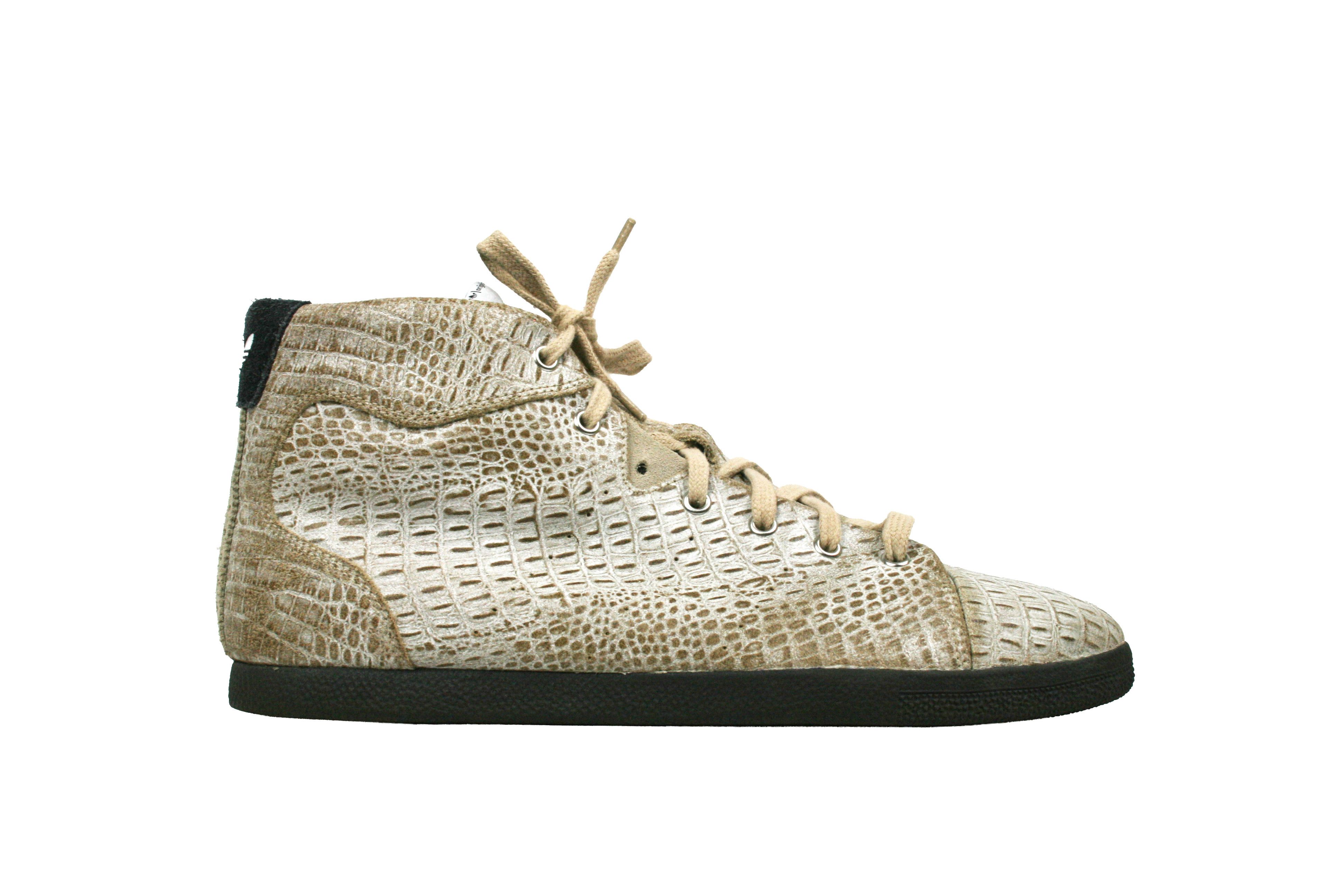 Adidas 2011 Azzi Mid "Croc" Sneakers Size US 10.5 / EU 43-44 - 2 Thumbnail