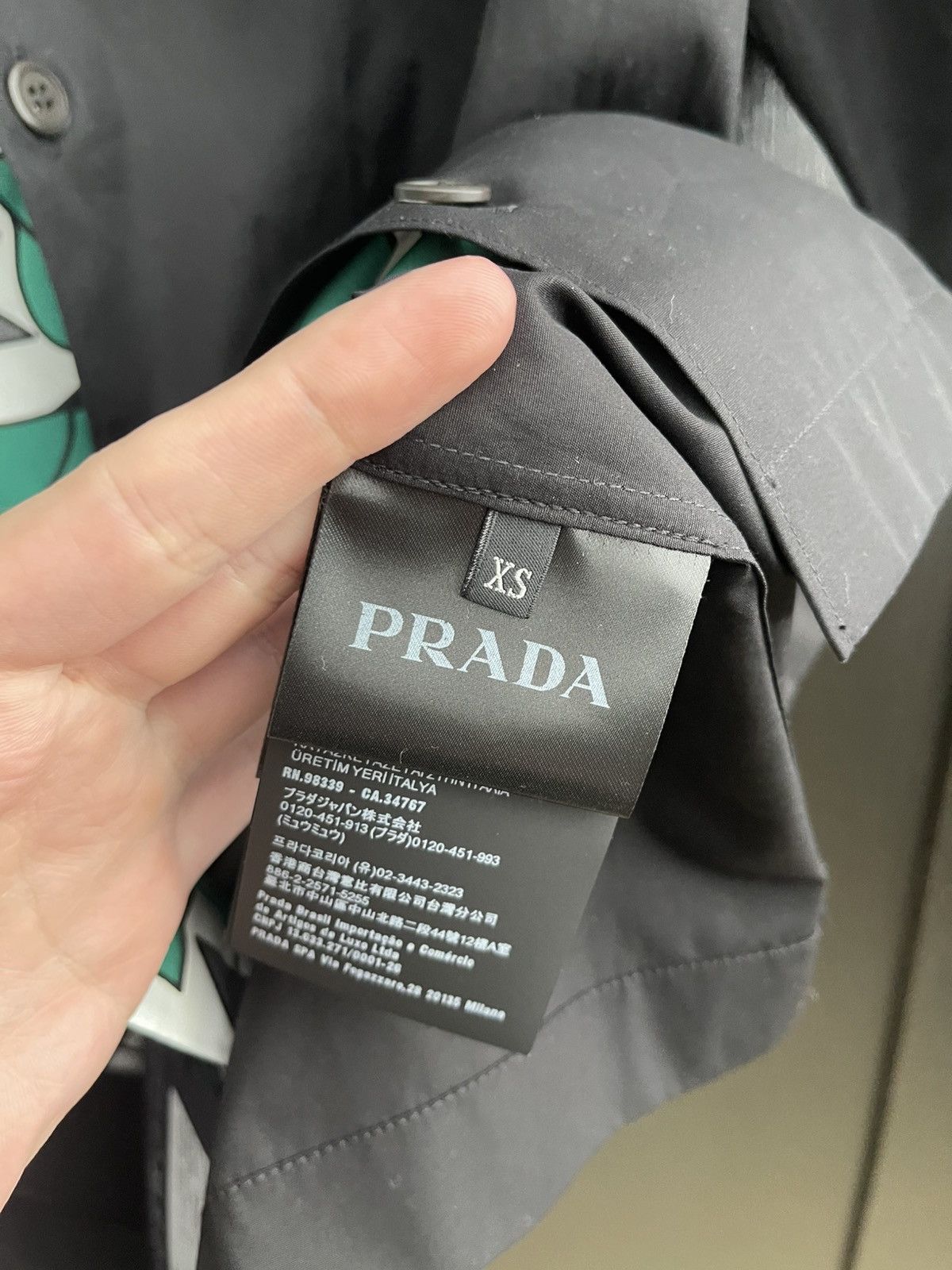 Prada Prada Double Match Shirt Size US XS / EU 42 / 0 - 6 Thumbnail