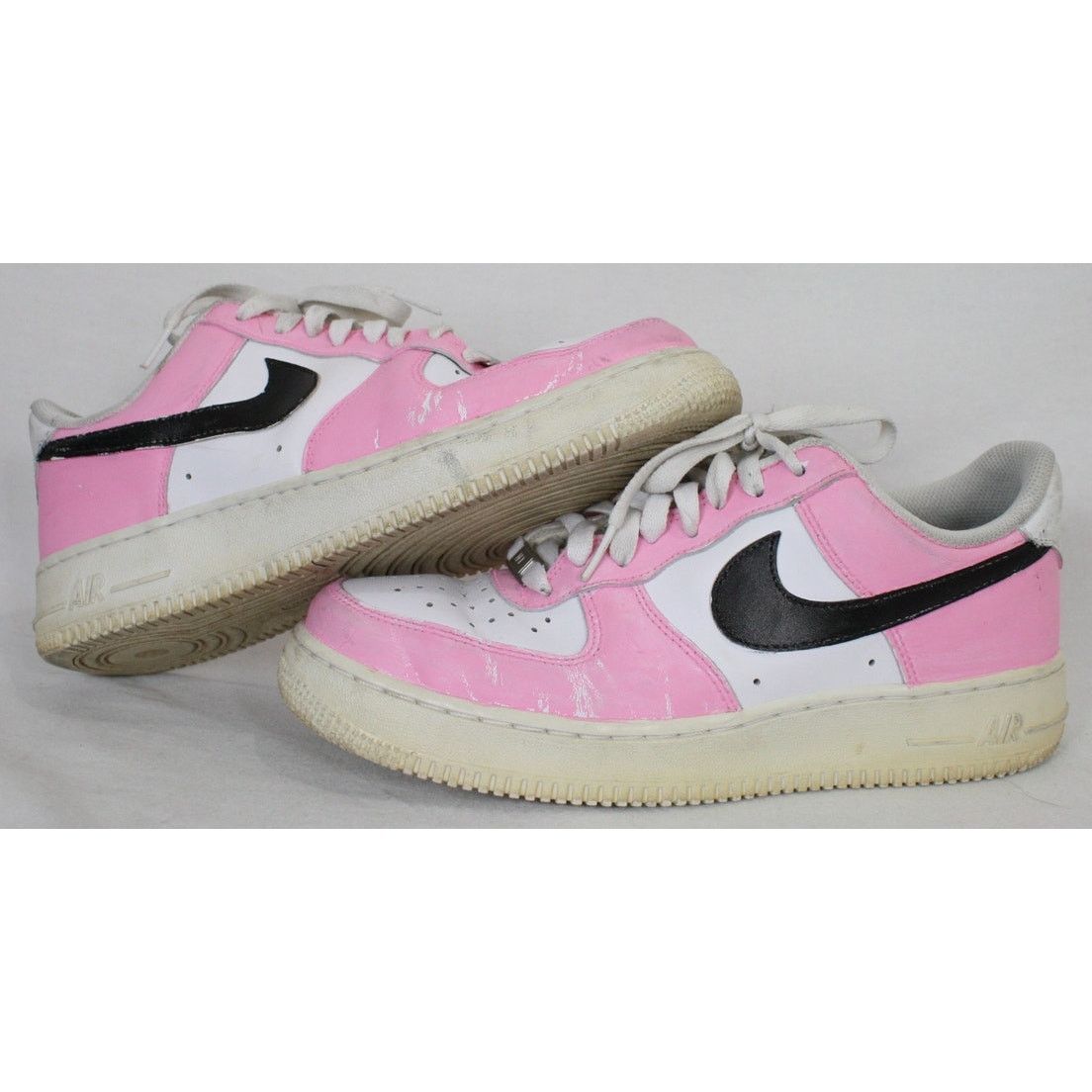 Nike Nike Air Force 1 Womens 9 Custom Pink Painted AF1 Sneakers Size US 9 / IT 39 - 1 Thumbnail