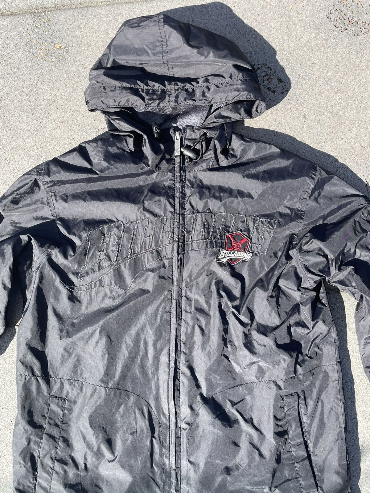 Billabong Vintage Black Billabong Windbreaker Size US S / EU 44-46 / 1 - 2 Thumbnail