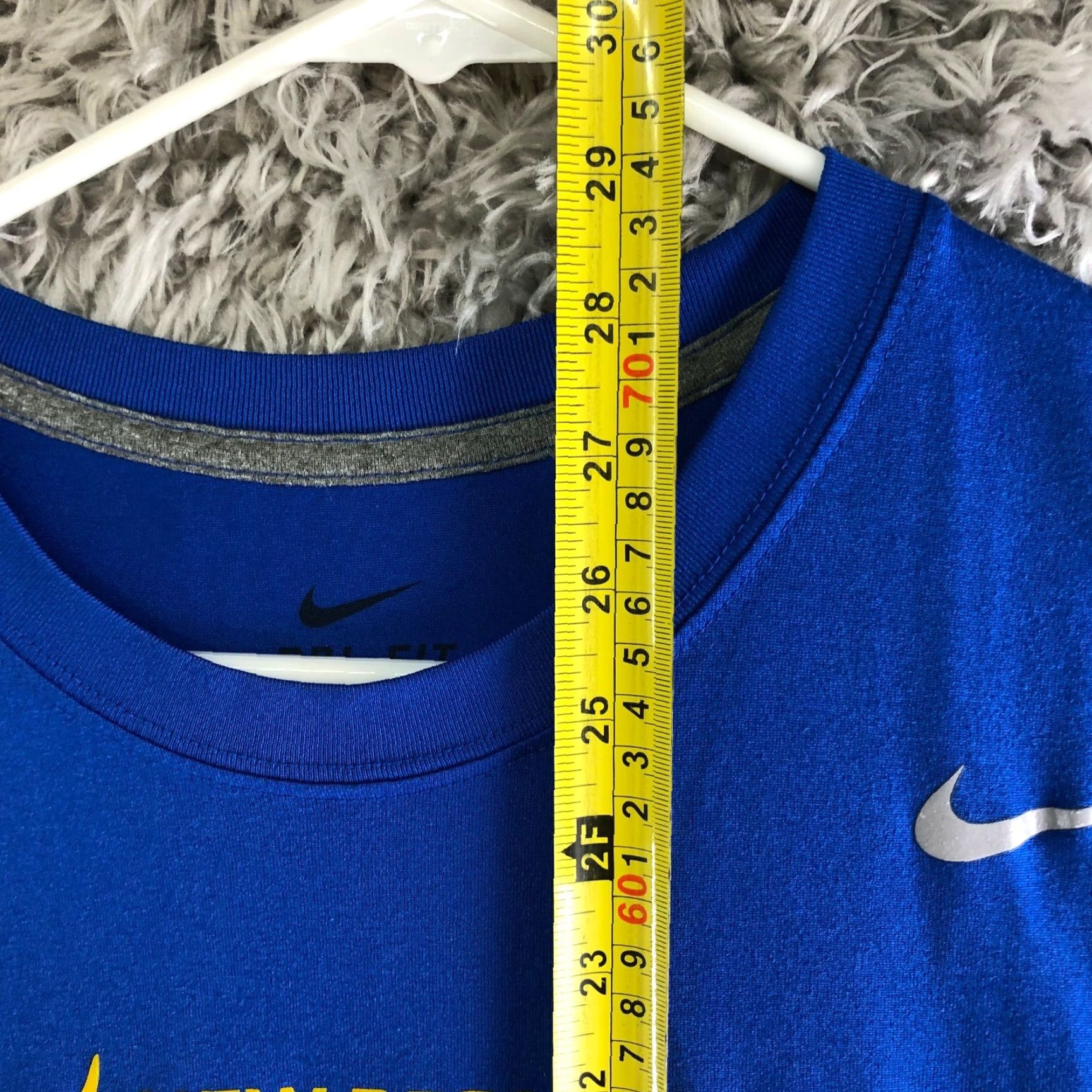 Nike Nike Dri-Fit Shirt Short Sleeve Crew Neck Mens Large Blue Viking New Berlin West Logo Sports Shirt Size US L / EU 52-54 / 3 - 6 Thumbnail