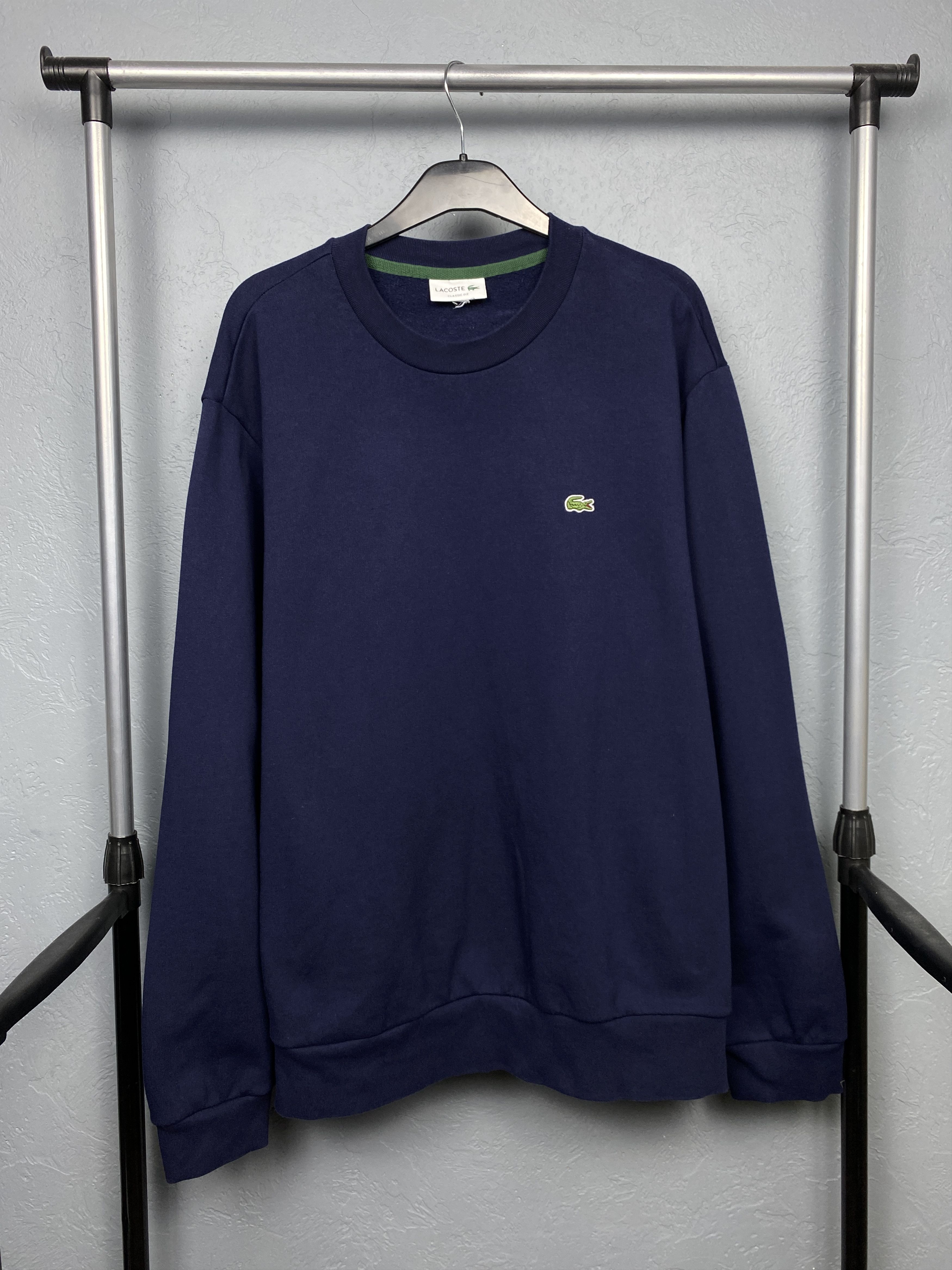 Lacoste Lacoste Mens Crew Neck Sweatshirt Size US XXL / EU 58 / 5 - 1 Thumbnail