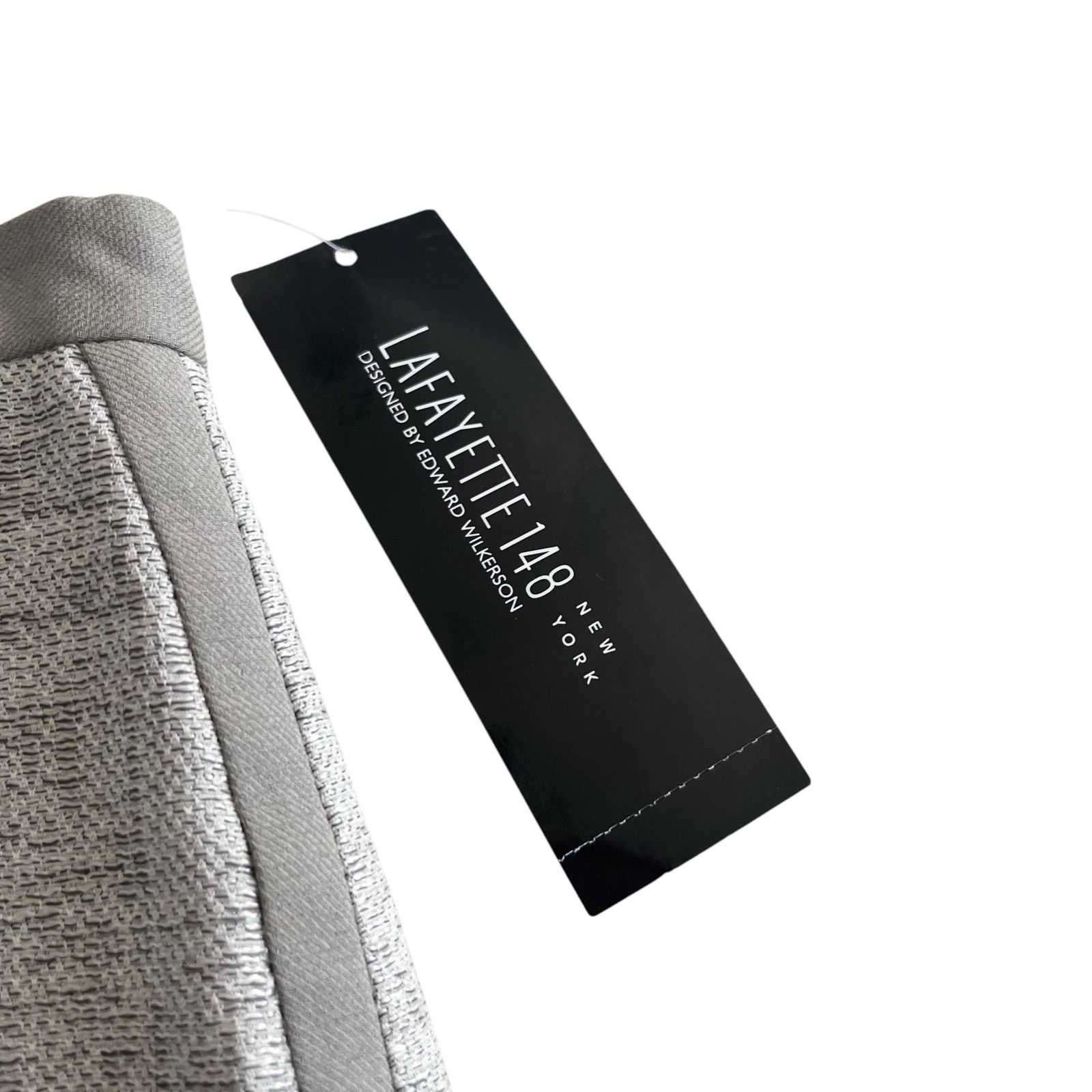 Lafayette 148 Lafayette 148 NY Mist Gray Linen Blend Pencil Skirt Size 26" / US 2 / IT 38 - 5 Thumbnail