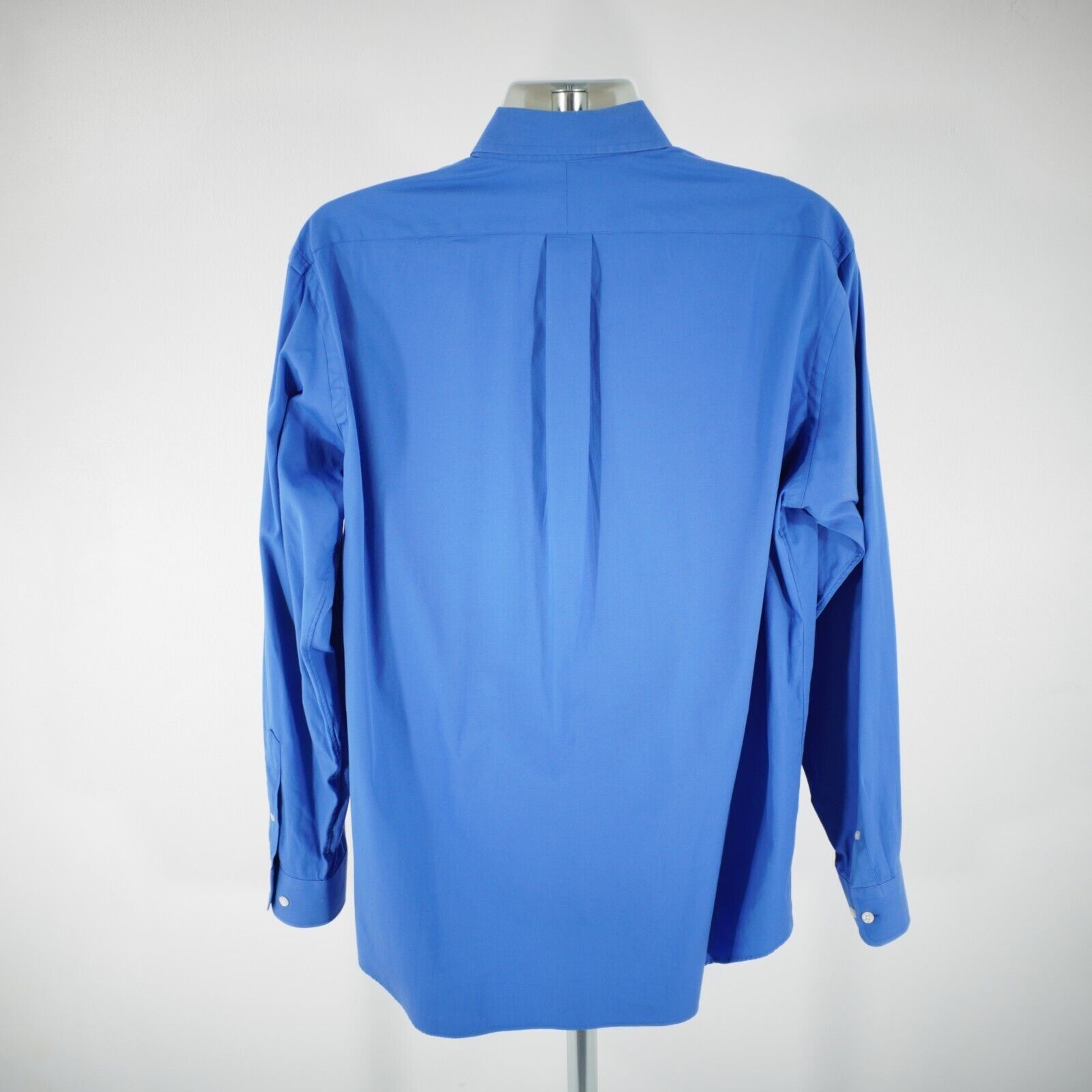 Paul Fredrick Paul Fredrick Blue Finest Two Ply Cotton Pinpoint Pocket But Size US L / EU 52-54 / 3 - 6 Thumbnail