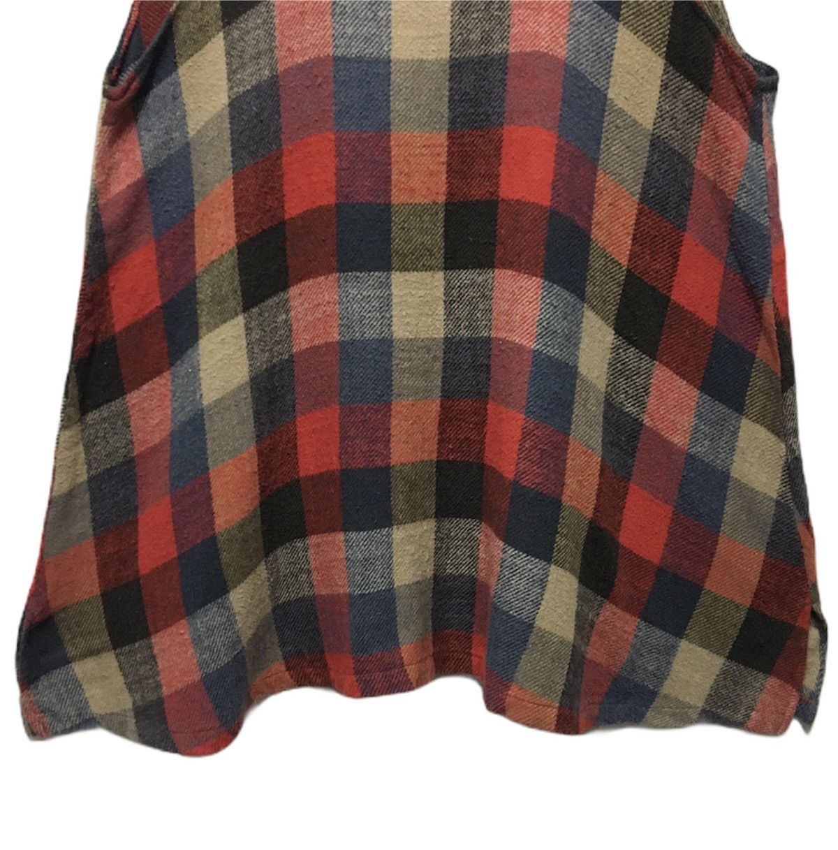 Kapital Kapital Plaid Check Sleeveless Cotton Shirt Size US M / EU 48-50 / 2 - 6 Thumbnail