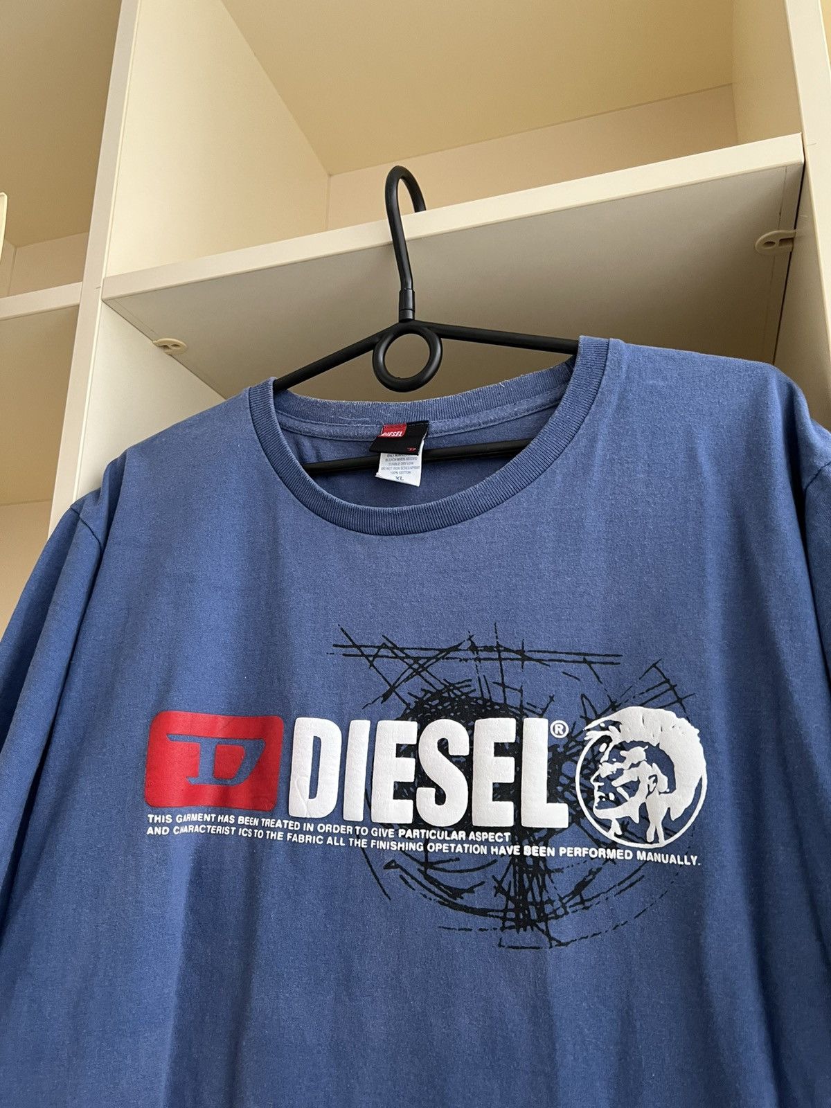 Diesel Vintage Diesel T-Shirt Tee Size XL Size US XL / EU 56 / 4 - 13 Thumbnail